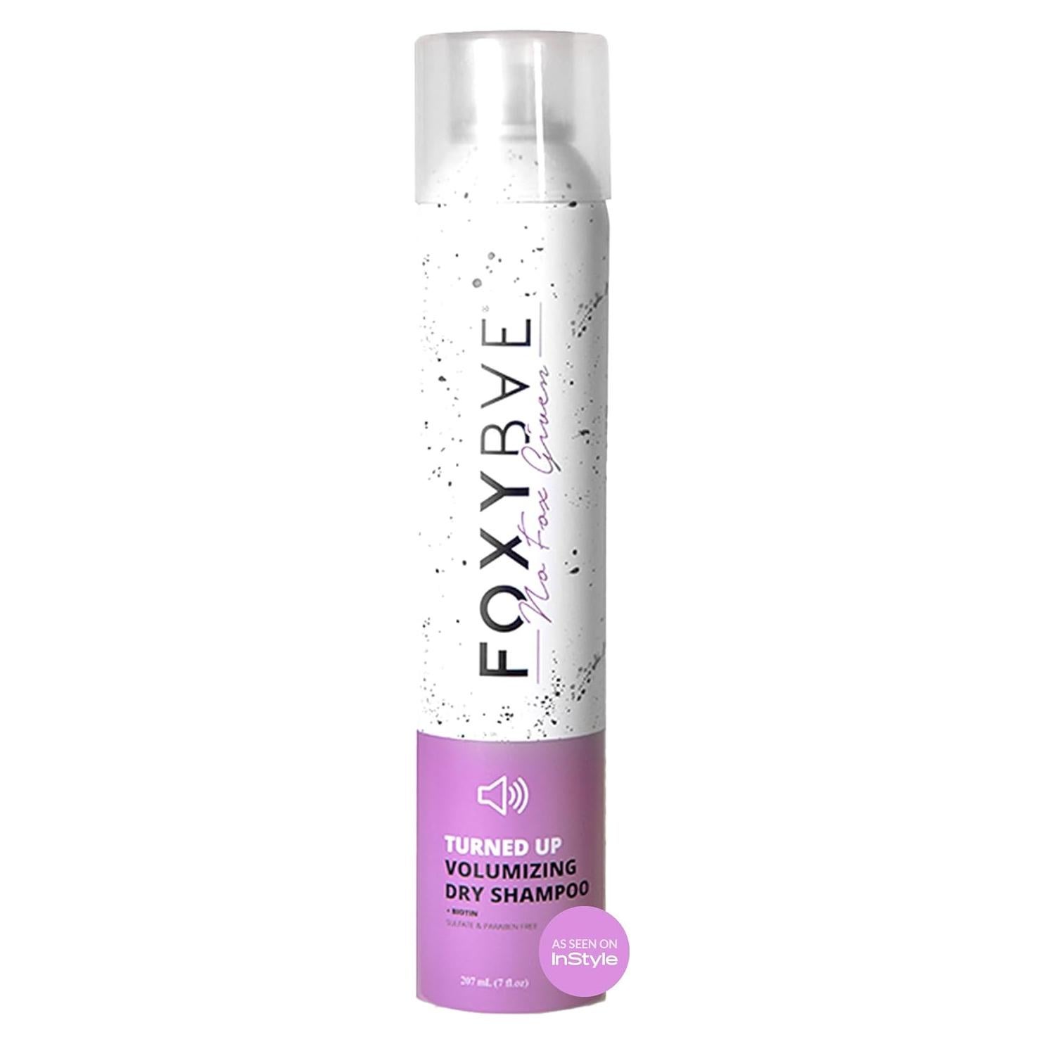 Champú Seco FoxyBae Turned Up 198.4g - Voluminizador con Biotina