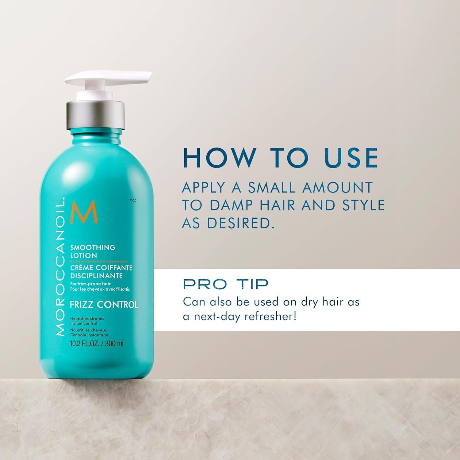 Loción Alisadora Moroccanoil 302 ml - Suavidad y Brillo