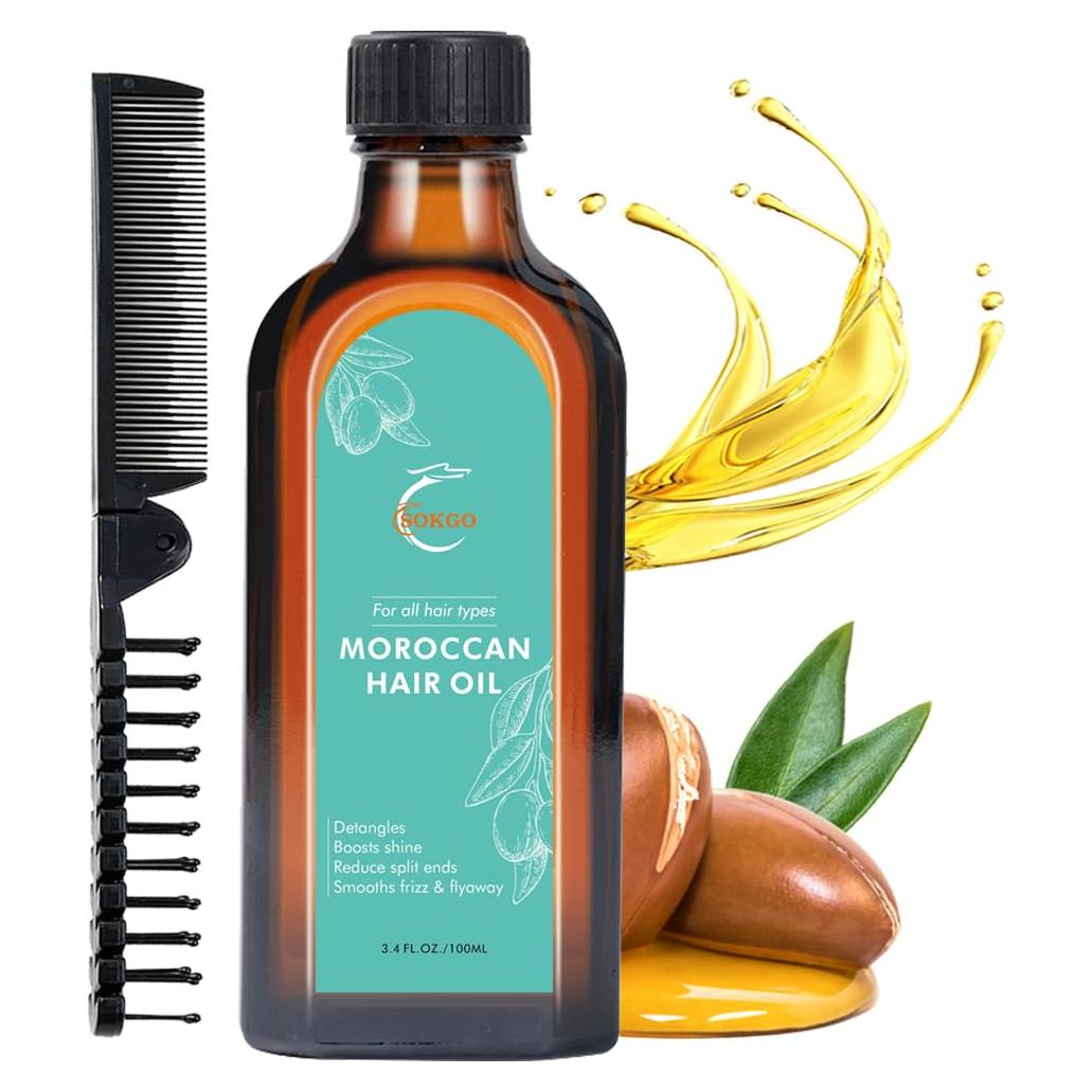 Aceite de Tratamiento de Argán Marroquí Fovcos 280g - Nutre y Repara