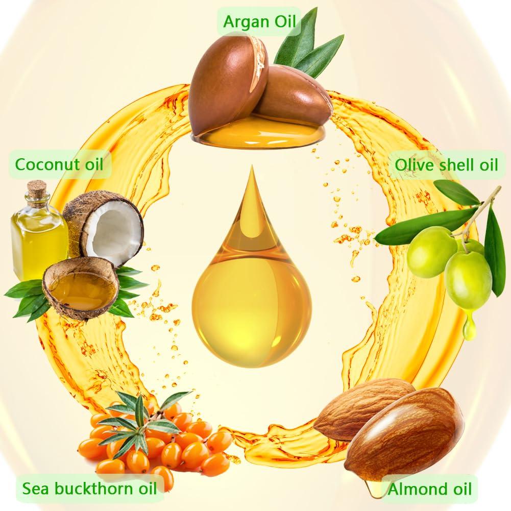 Aceite de Tratamiento de Argán Marroquí Fovcos 280g - Nutre y Repara