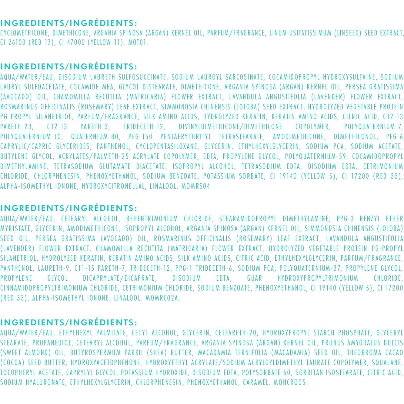 Juego de Viaje Moroccanoil - Tratamiento Capilar y Corporal