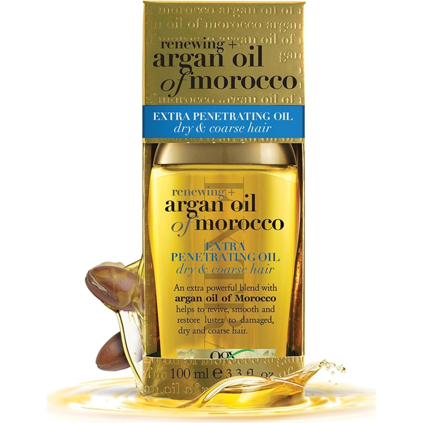 OGX Aceite de Argán de Marruecos 98 ml - Hidratante y Reparador