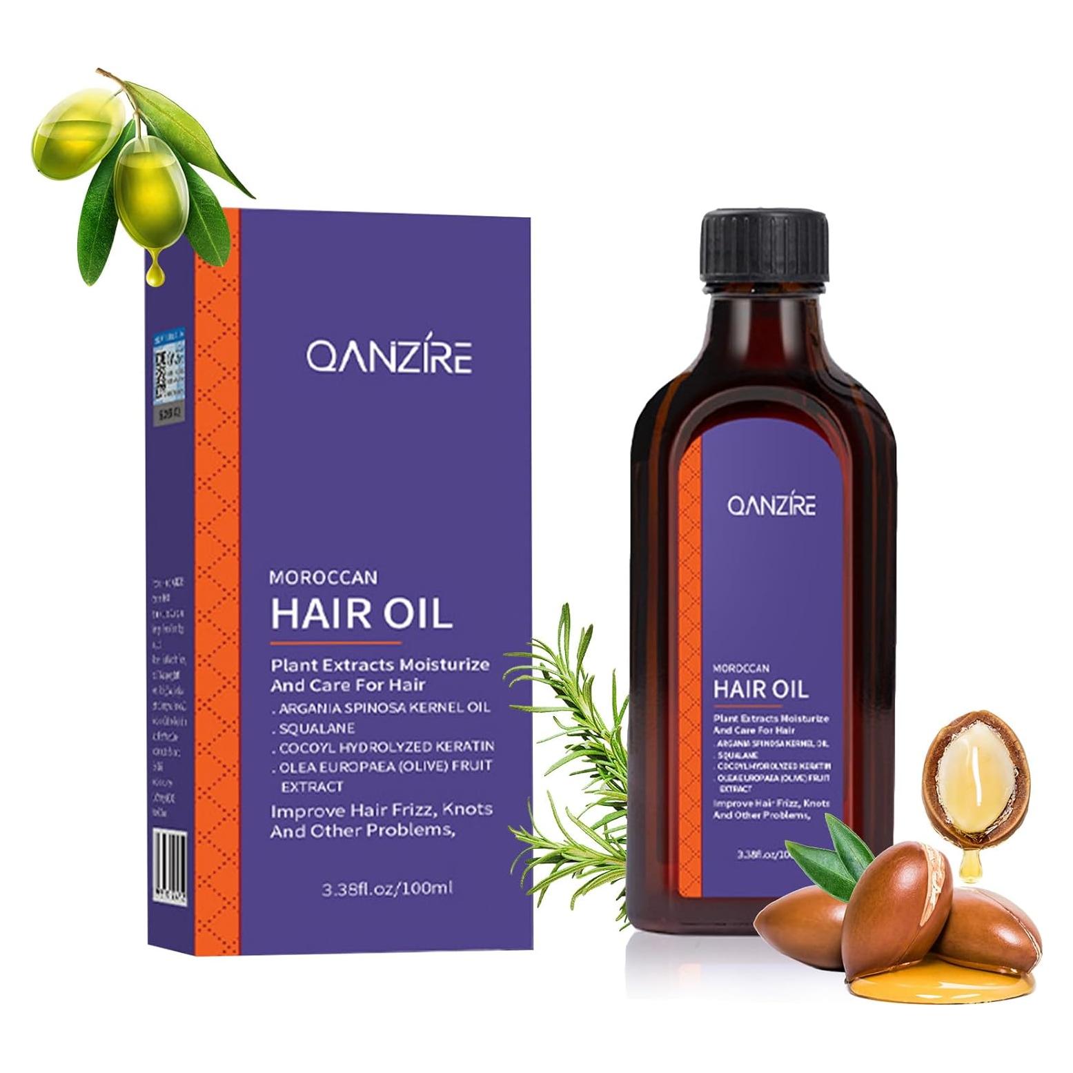 Aceite de Argán Marroquí 100ml - Hidratante y Reparador para Cabello