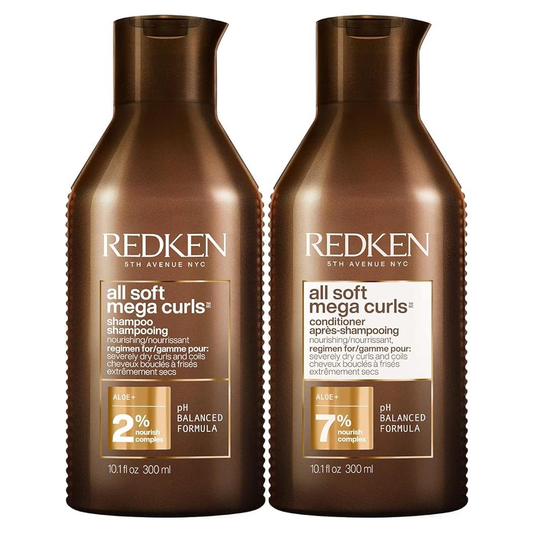 Set Champú y Acondicionador Redken All Soft Mega Curls 286g