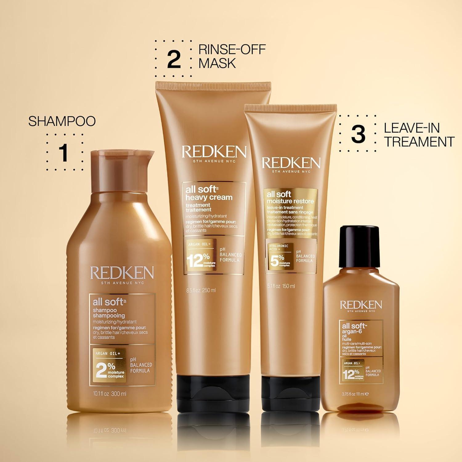 Redken All Soft Heavy Cream 250ml - Tratamiento Acondicionador Profundo