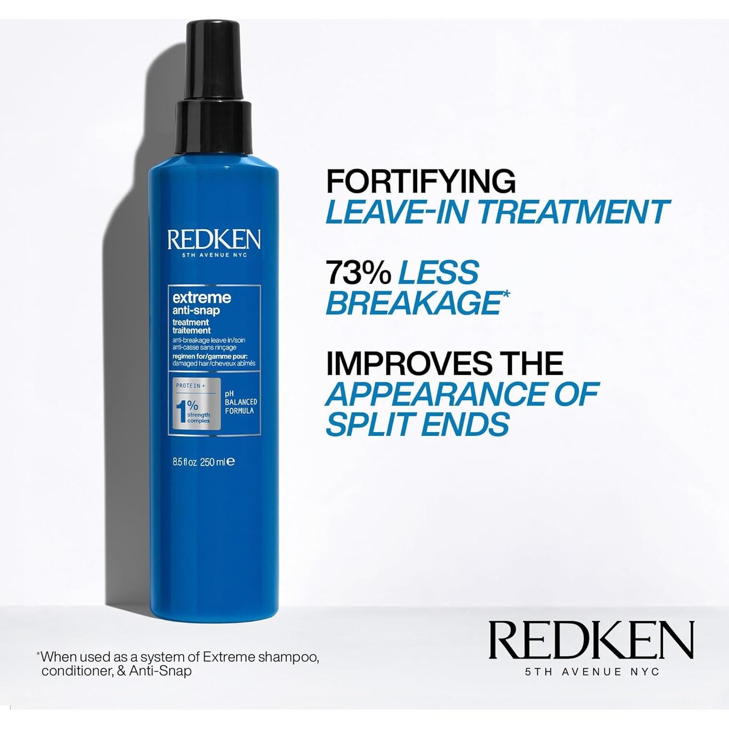 Redken Extreme Anti-Snap 250 ml - Tratamiento Cabello Dañado