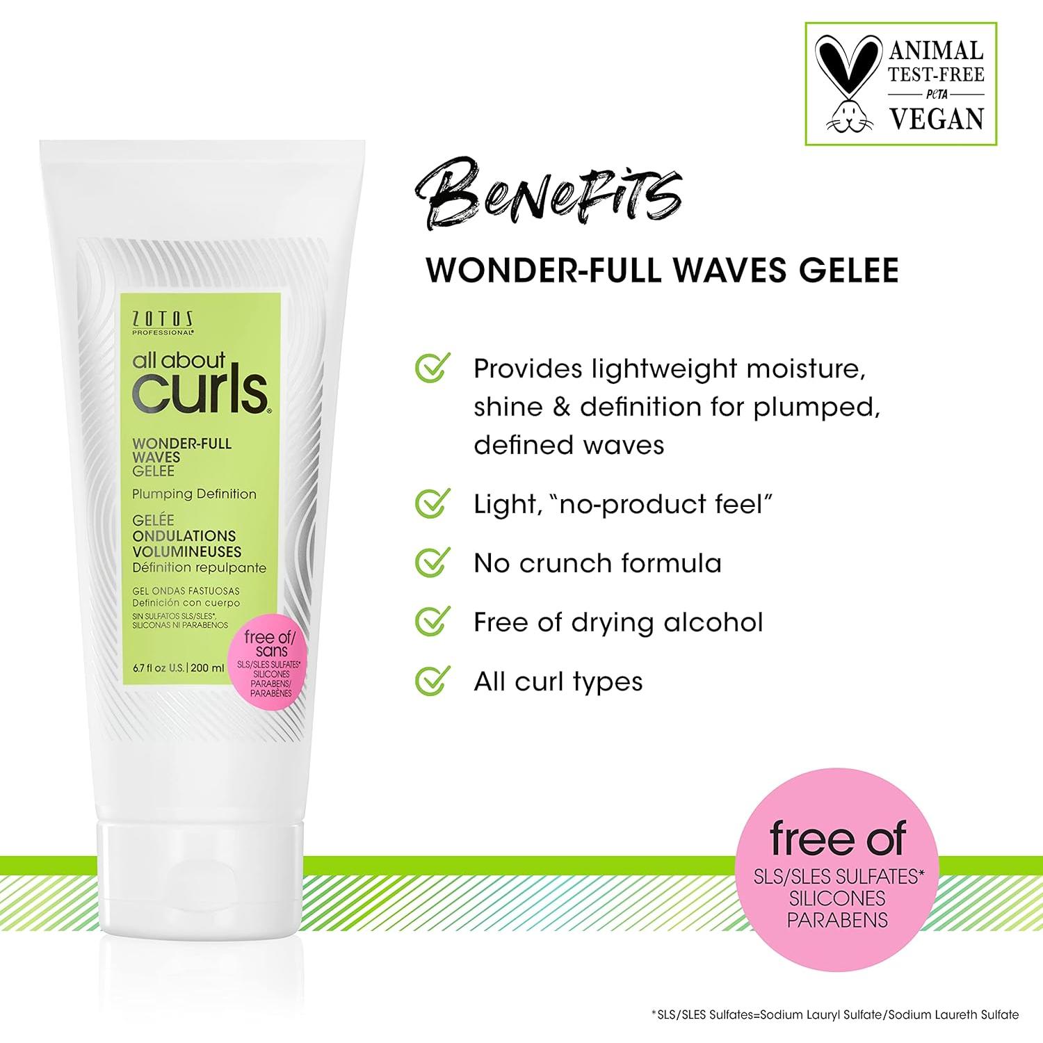 Gel para Olas Todo Sobre Rizos Zotos 200ml | Anti-Frizz