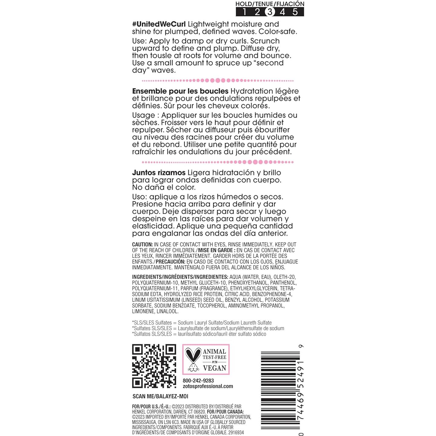 Gel para Olas Todo Sobre Rizos Zotos 200ml | Anti-Frizz