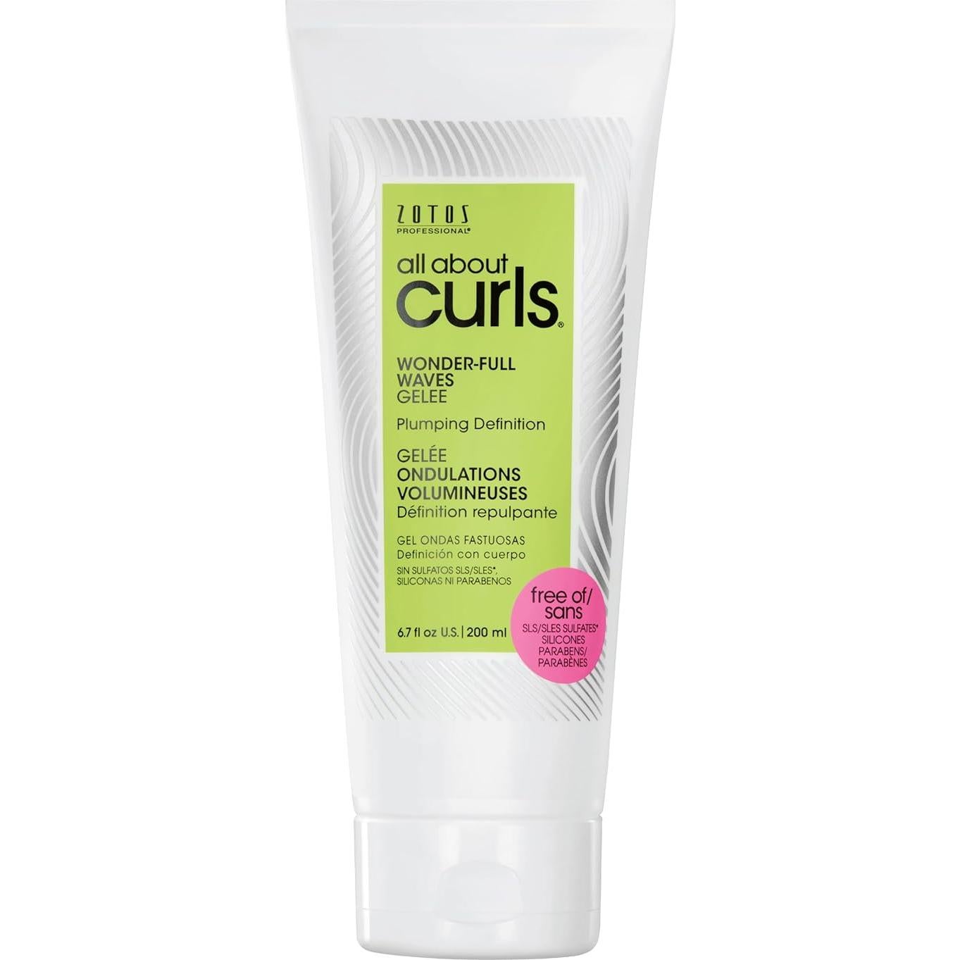 Gel para Olas Todo Sobre Rizos Zotos 200ml | Anti-Frizz