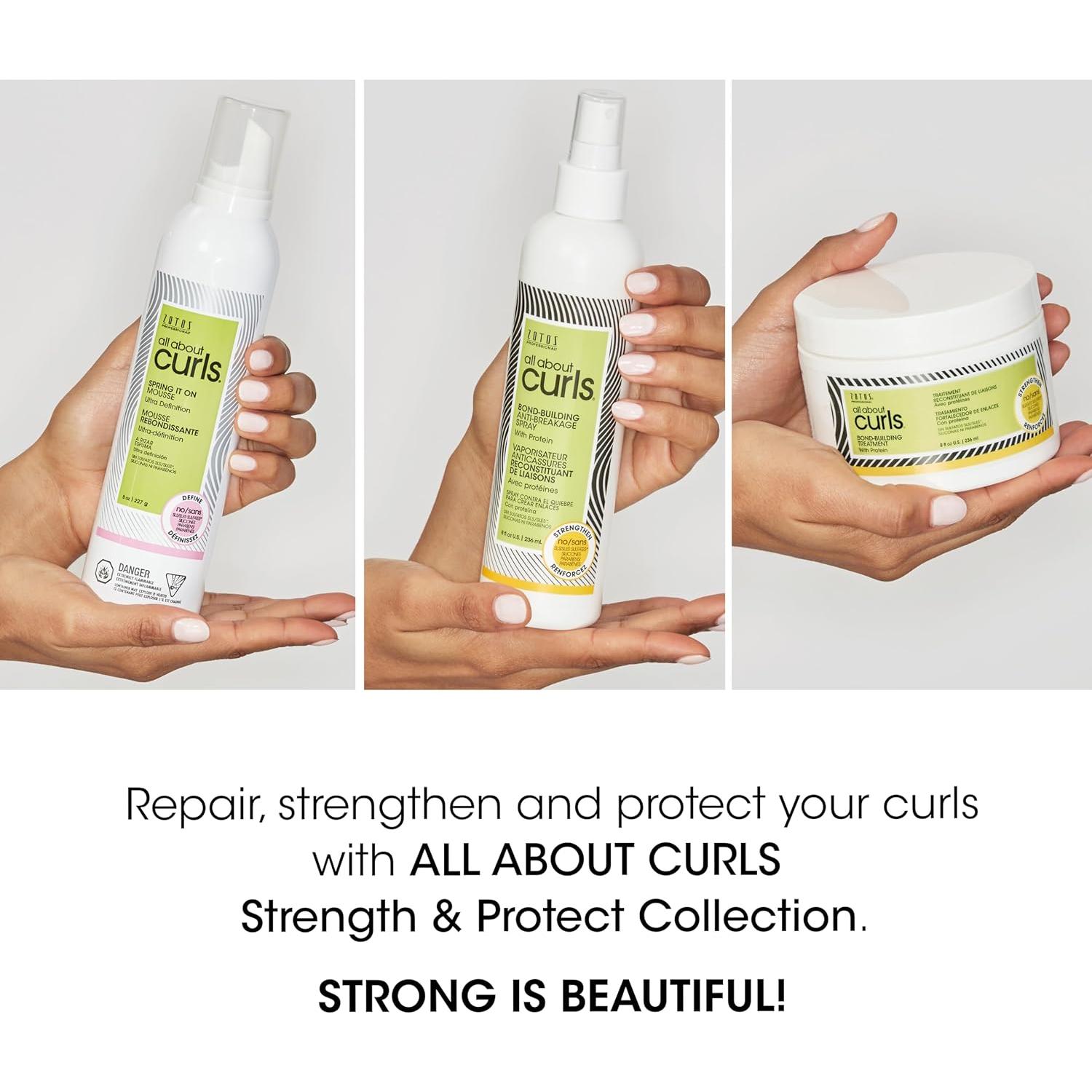 Mousse para Rizos All About Curls Zotos 236.6 ml Vegano