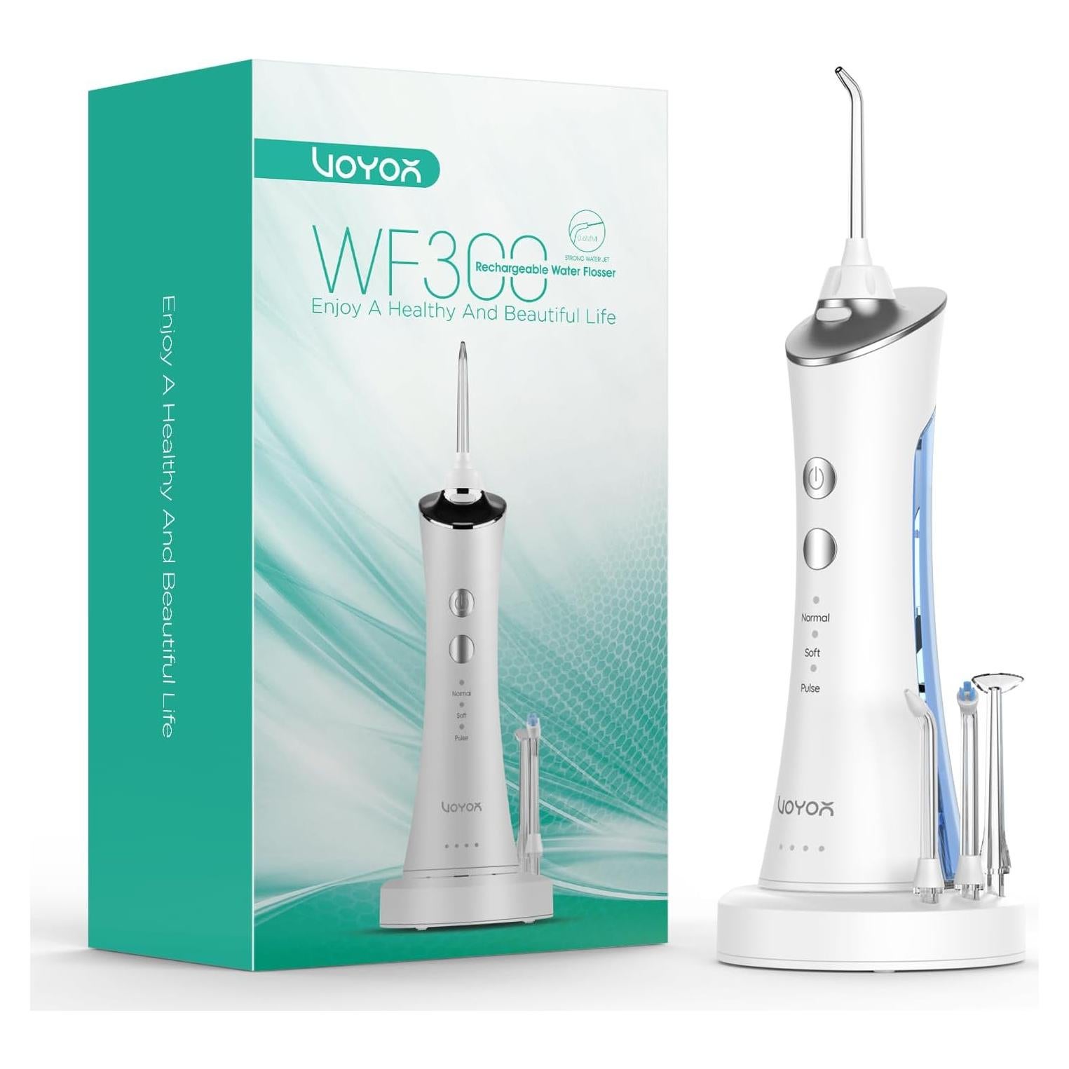 Irrigador Dental Portátil VOYOR-HEALTH WF300 Azul IPX7