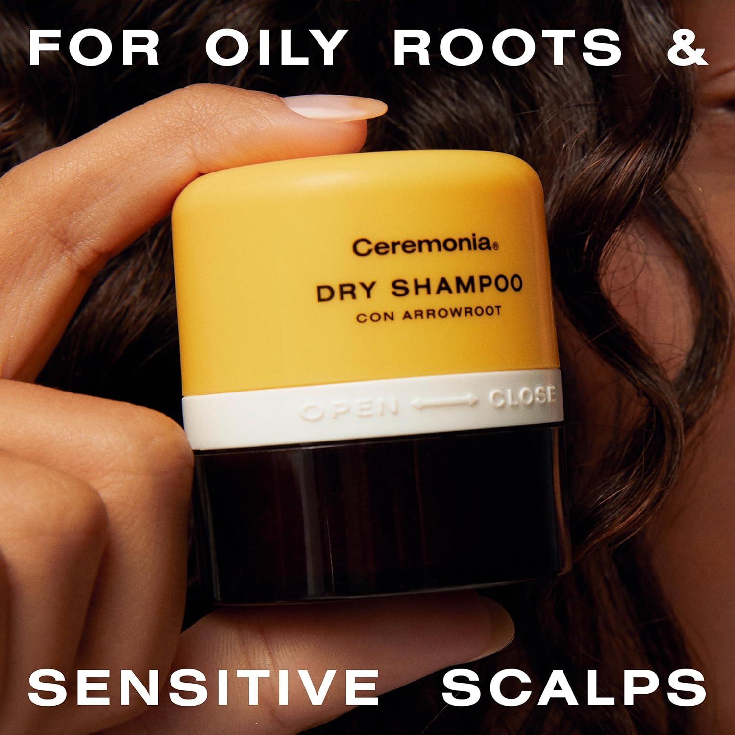 Champú Seco Ceremonia 10g - Polvo Absorbente de Aceite Natural