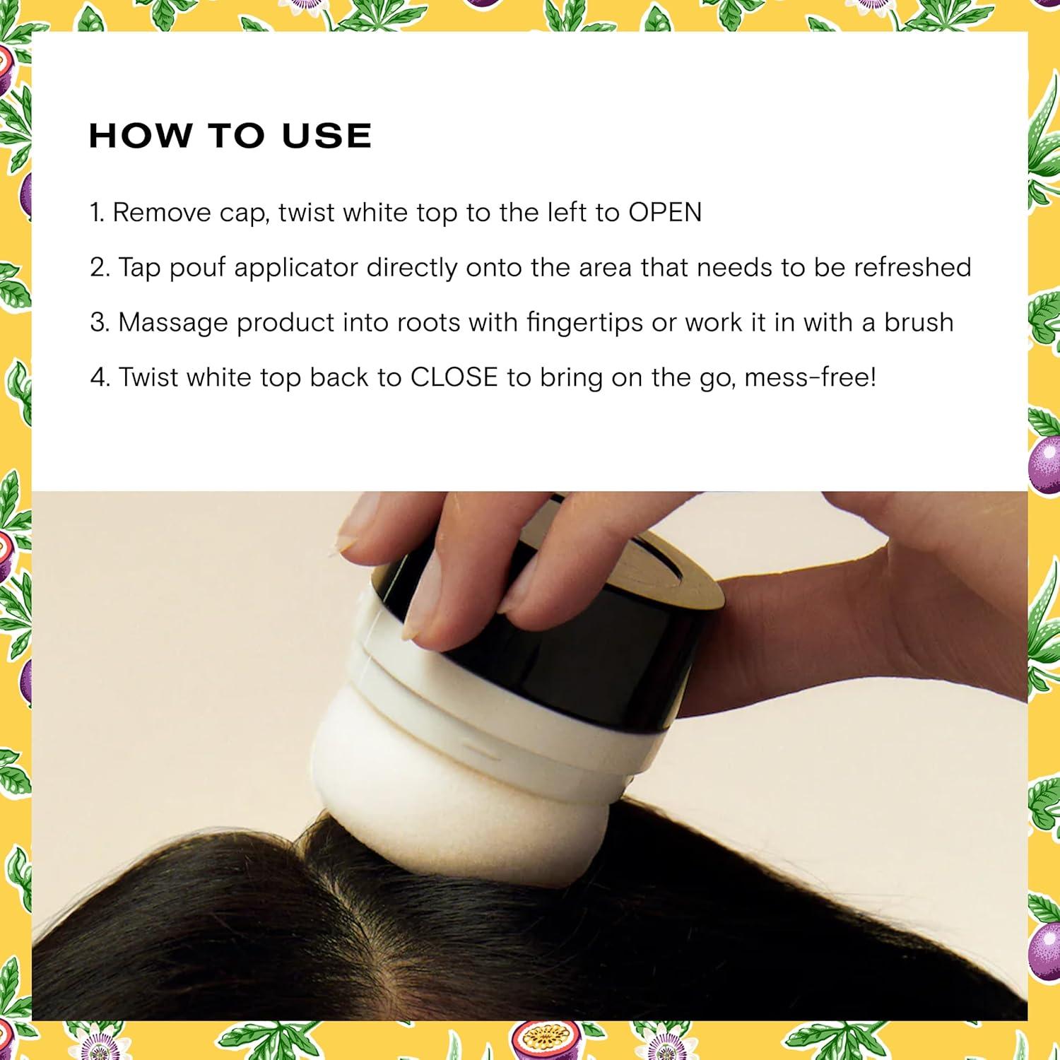 Champú Seco Ceremonia 10g - Polvo Absorbente de Aceite Natural