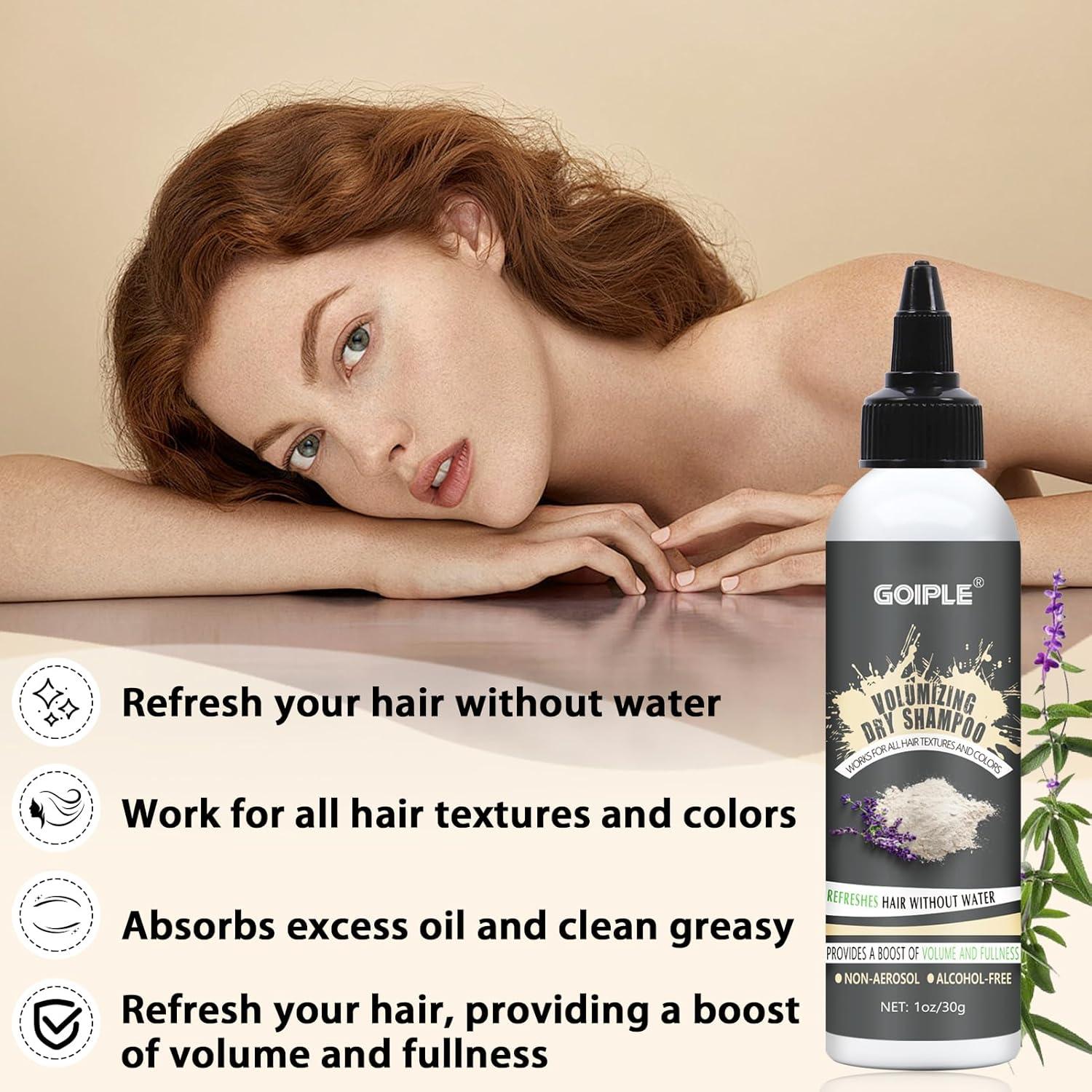 Champú Seco Voluminizador GIOGLE 2x28.35g Natural Orgánico