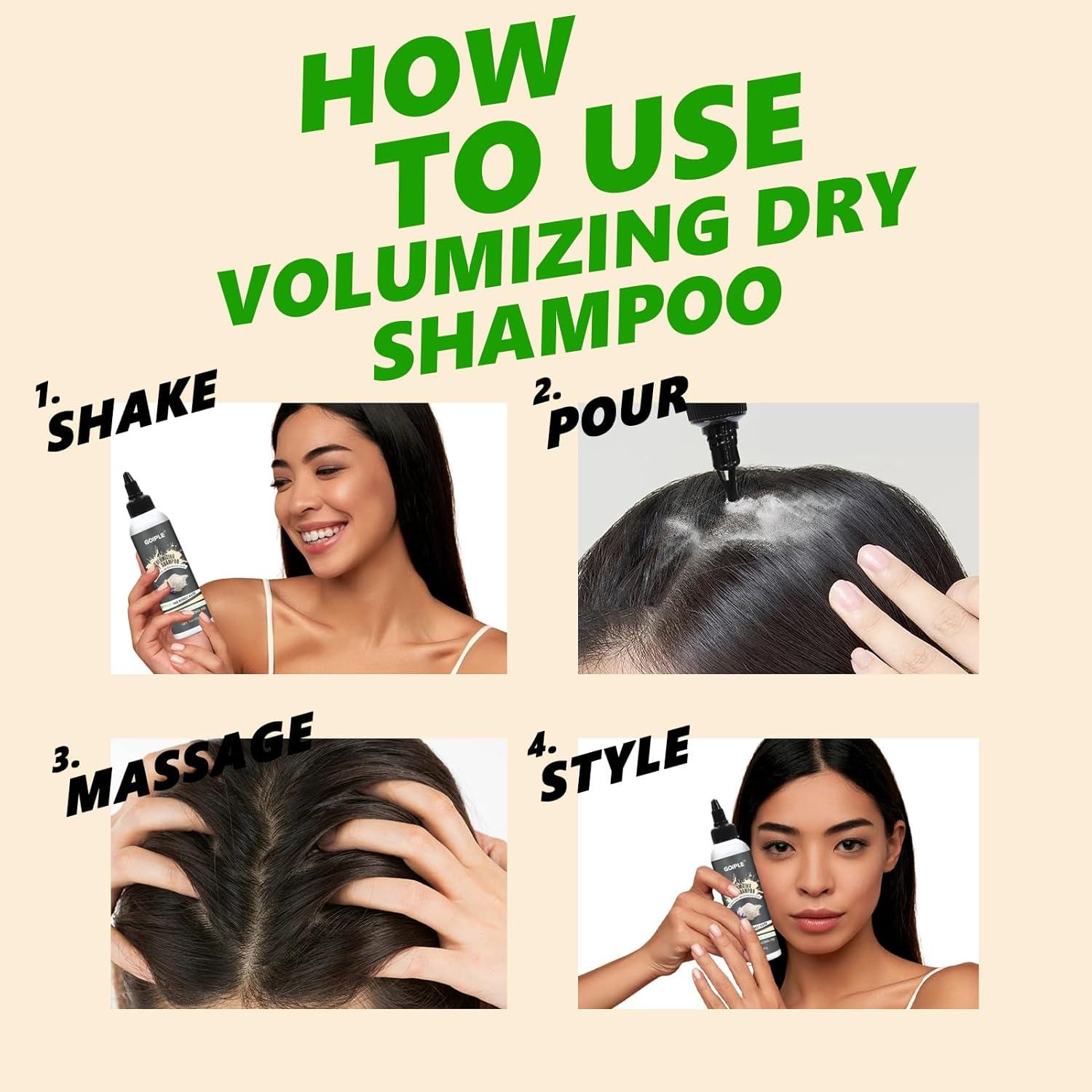 Champú Seco Voluminizador GIOGLE 2x28.35g Natural Orgánico