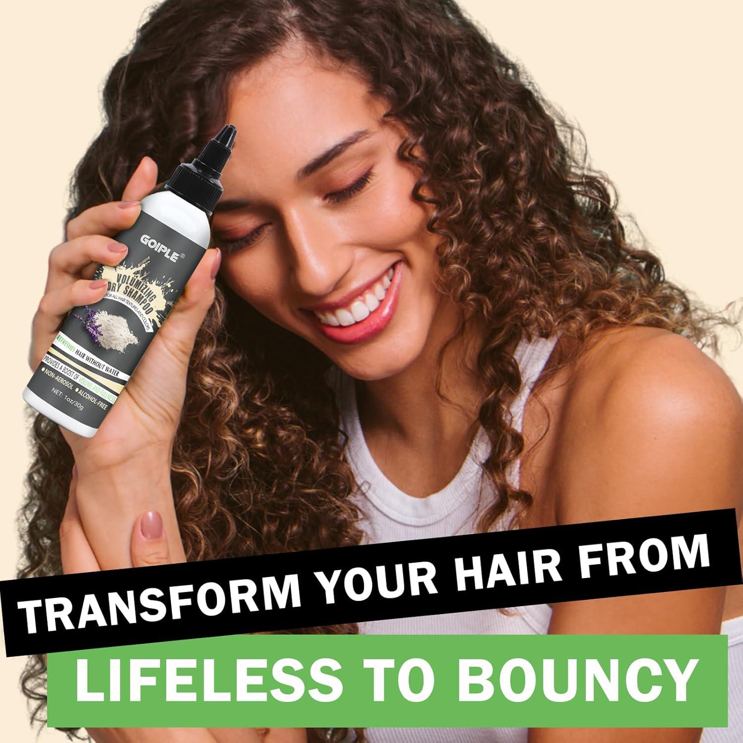 Champú Seco Voluminizador GIOGLE 2x28.35g Natural Orgánico