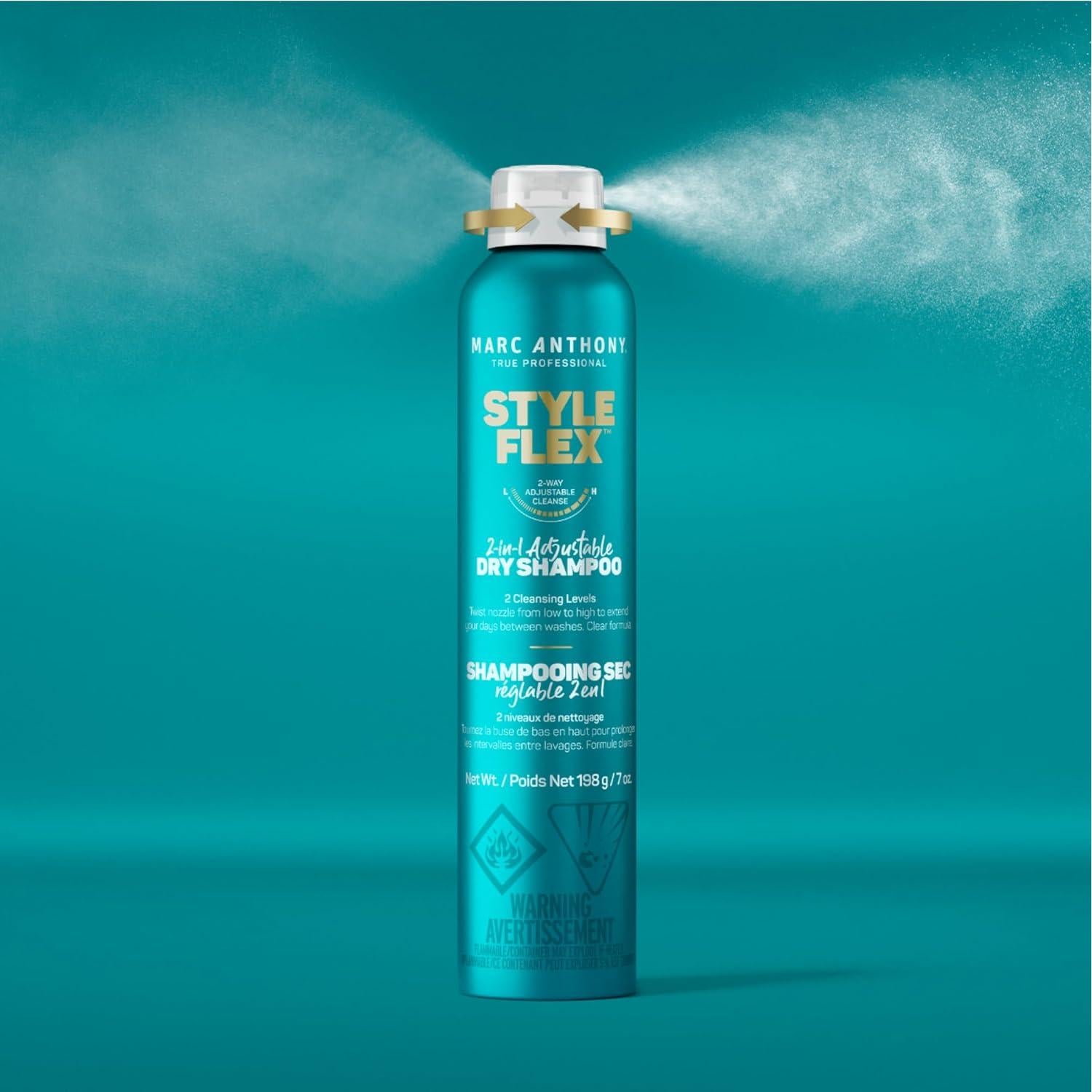 Champú Seco Ajustable 2-en-1 Marc Anthony 198 g - Todos los Cabellos