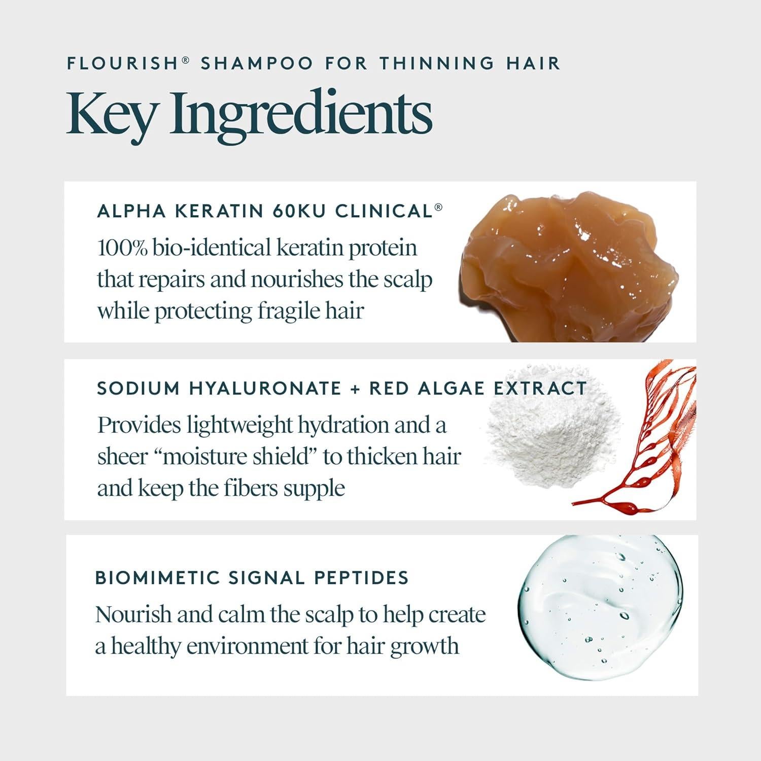 Champú Sin Sulfatos VIRTUE Flourish 236 ml Voluminizador