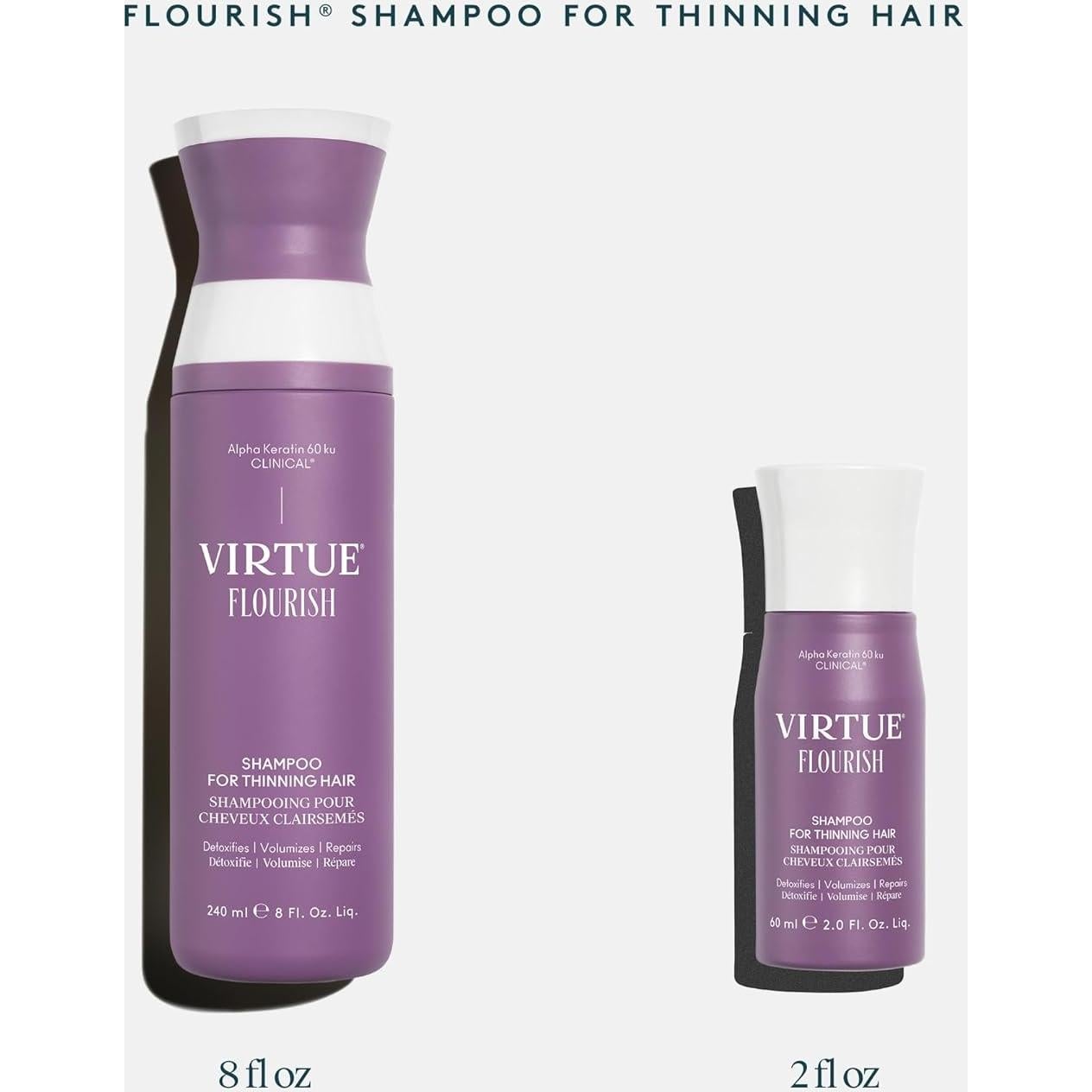 Champú Sin Sulfatos VIRTUE Flourish 236 ml Voluminizador