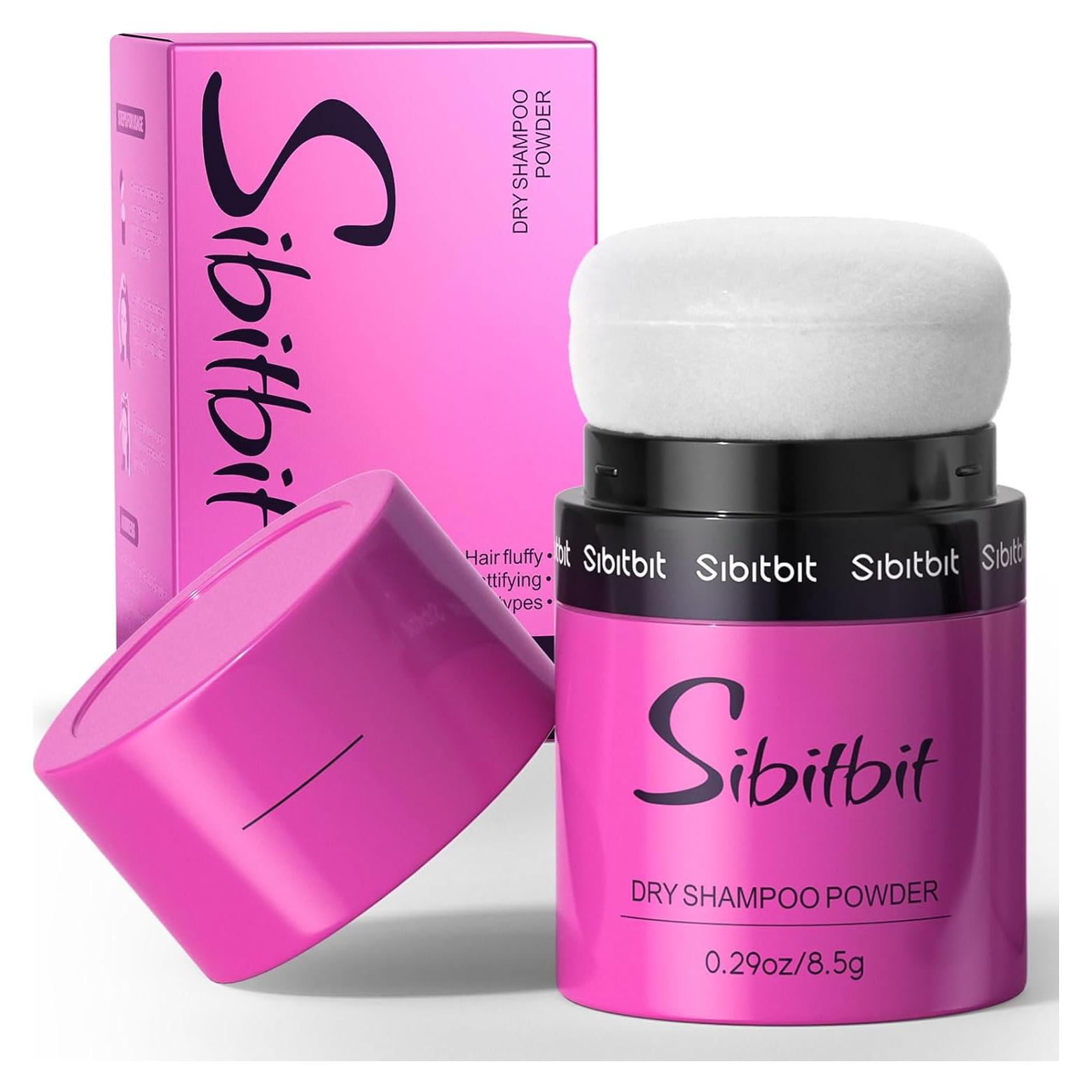 Polvo de Champú Seco SIBITBIT Voluminizador 50g - Sin Residuos