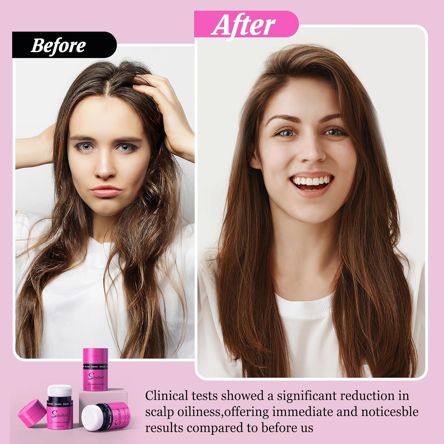 Polvo de Champú Seco SIBITBIT Voluminizador 50g - Sin Residuos