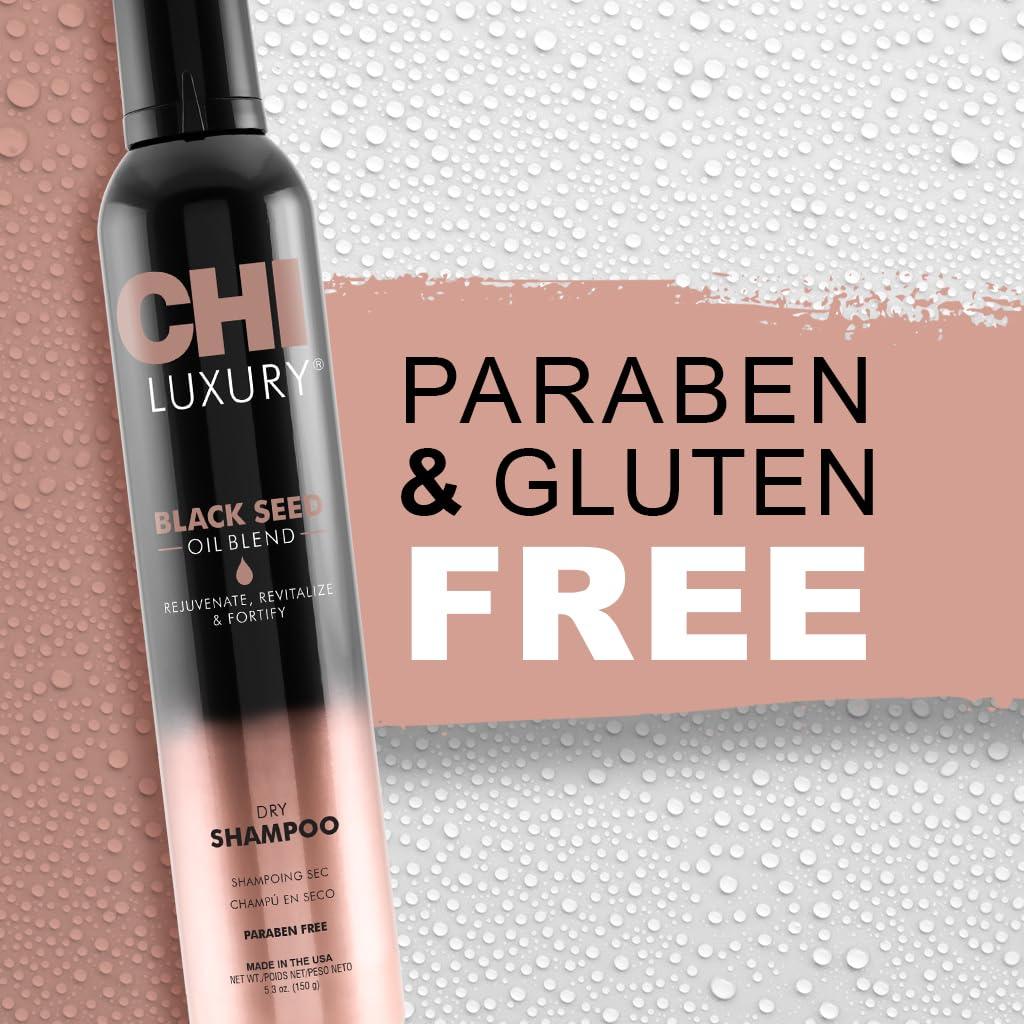 Champú Seco CHI Aceite de Semilla Negra 150 g - Hidratante