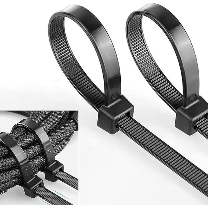 Bridas Negras Bynbbur 100 Pcs 20,32 cm Alta Resistencia