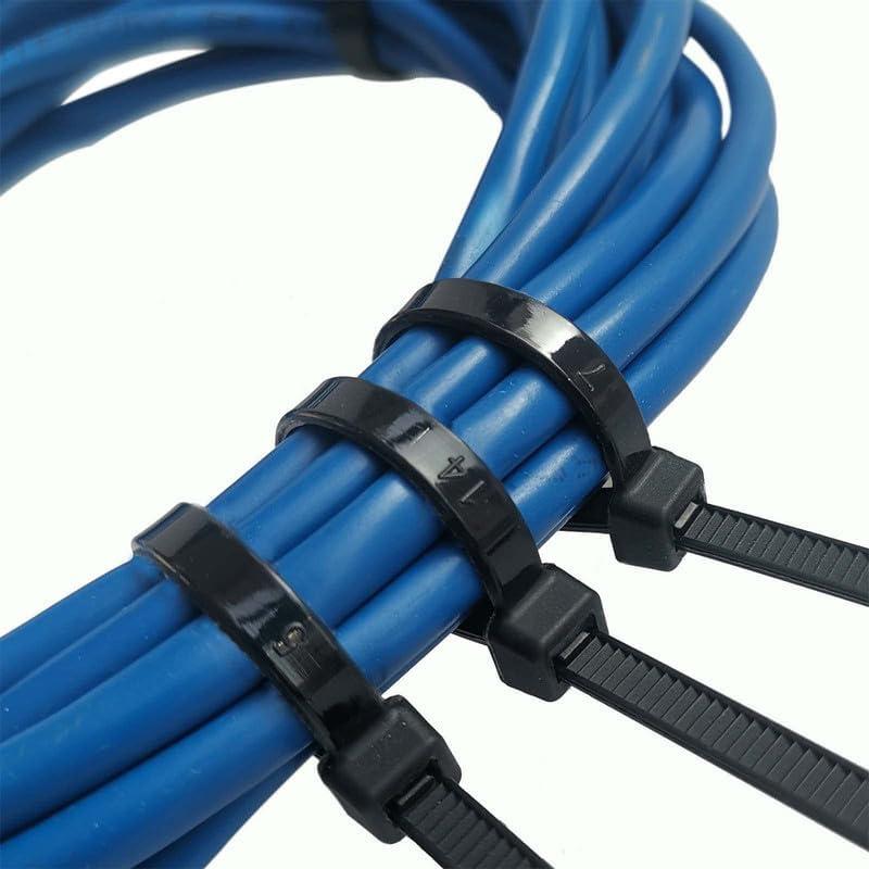 Bridas Negras Bynbbur 100 Pcs 20,32 cm Alta Resistencia