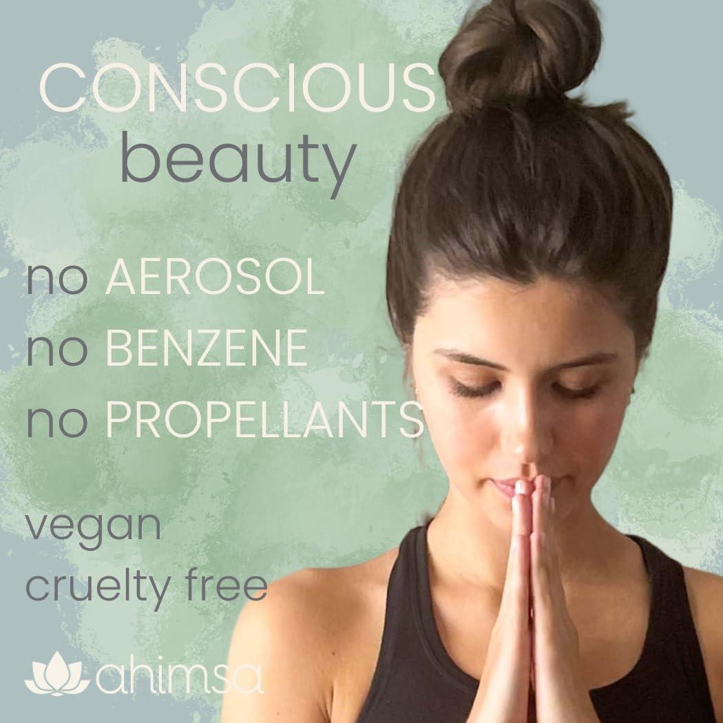 Champú Seco Ahimsa para Cabello Oscuro - Mist Sin Residuo