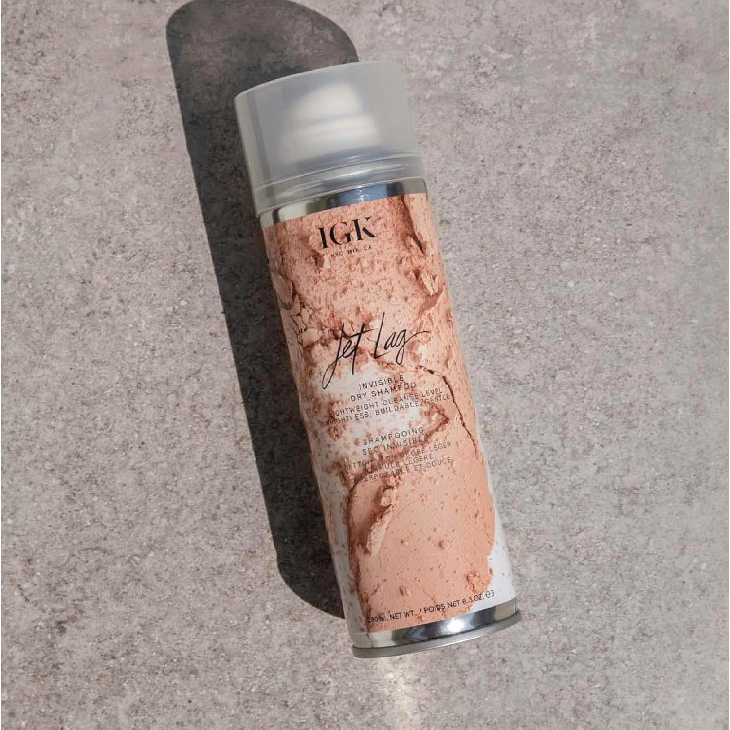 Champú Seco IGK JET LAG 180 ml + 60 ml Vegano