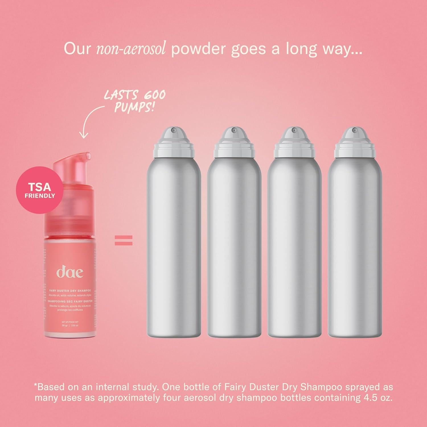 Champú Seco Fairy Duster 150g + Brocha Kabuki 3-en-1