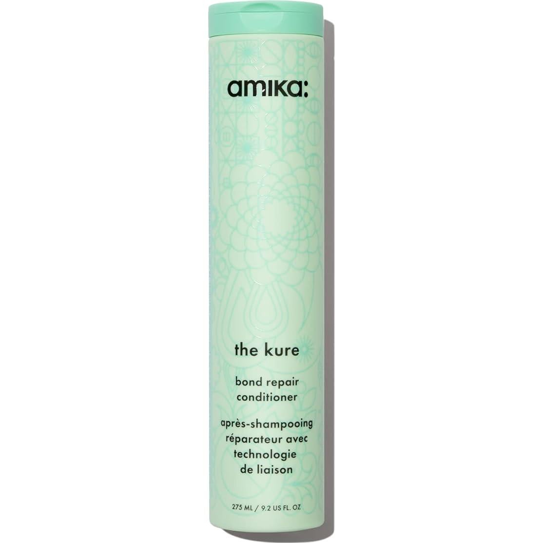 Acondicionador Reparador Amika The Kure 275ml + Champú Normcore 275ml