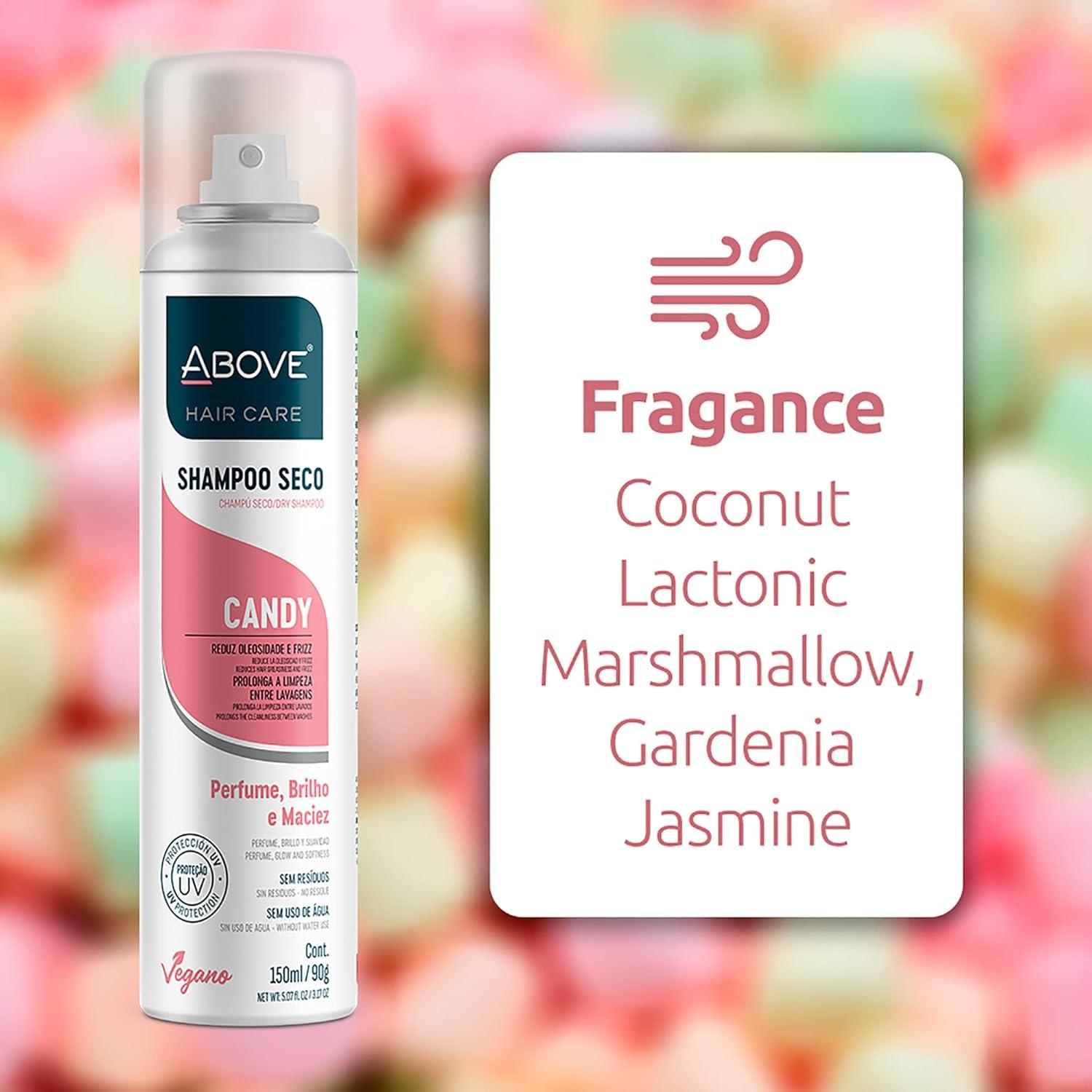 Champú Seco ABOVE Caramelo 90g - Voluminizador Sin Aceite