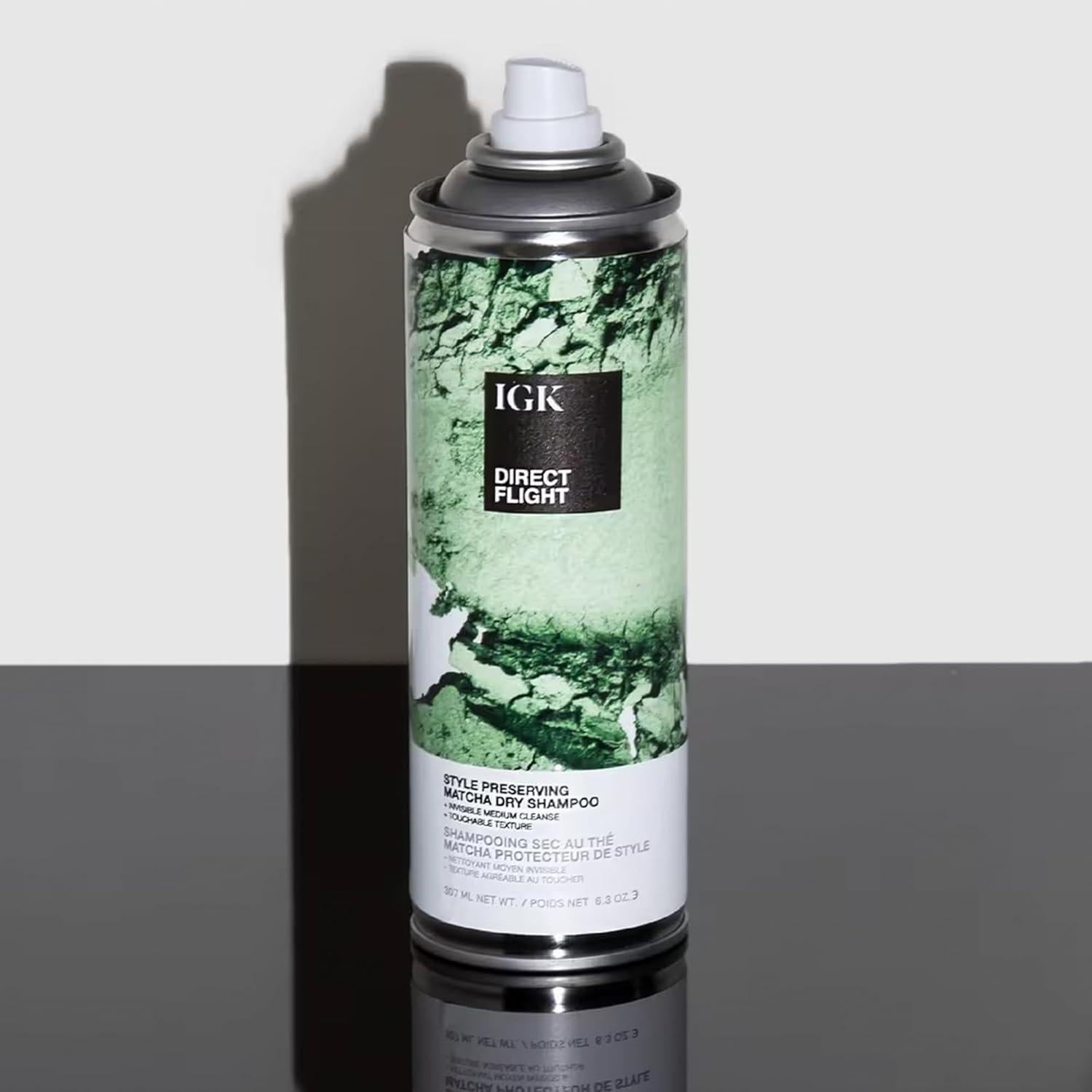 Conjunto de Champú Seco IGK - 3 x 56.7 g - Detox, Jet Lag, Vuelo Directo