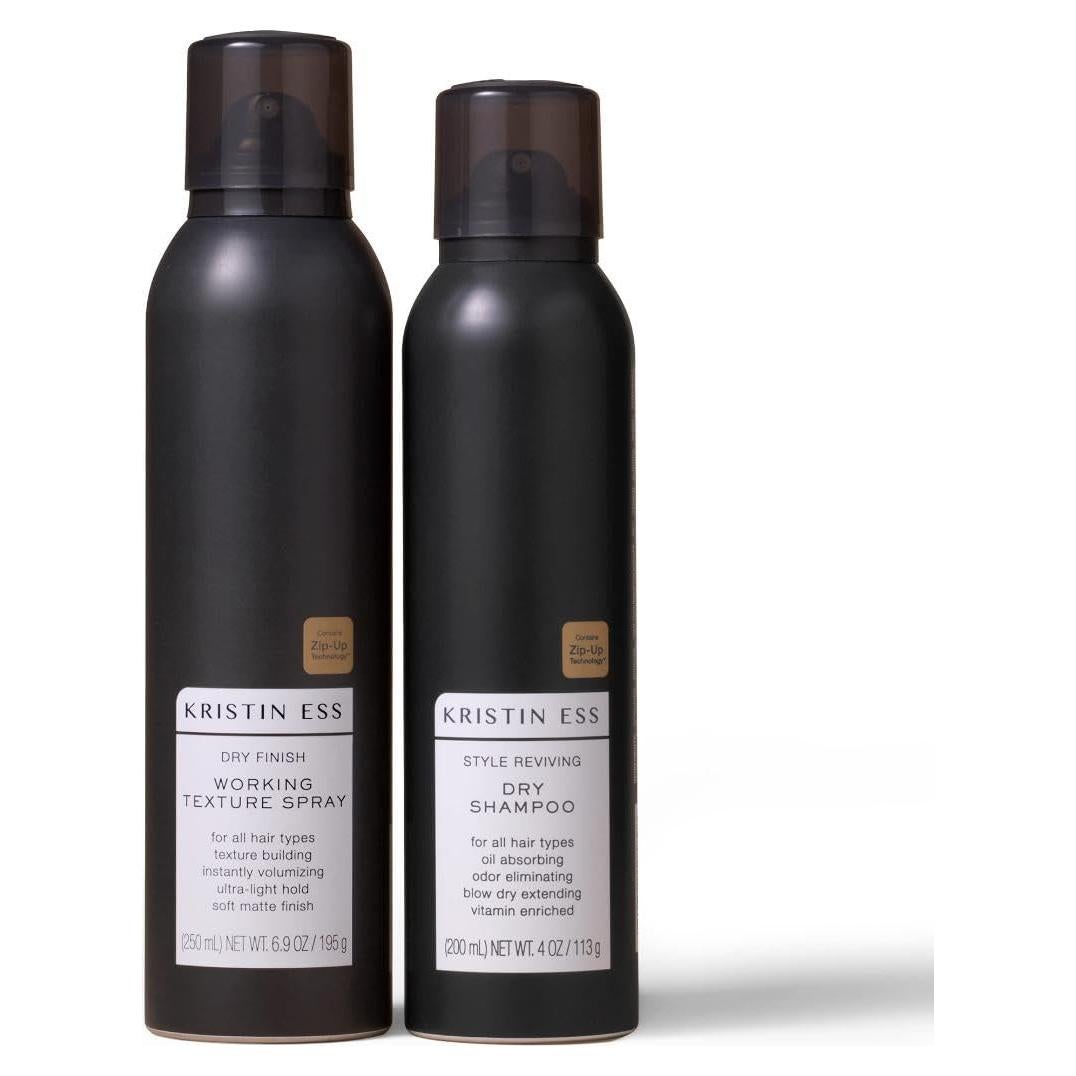Conjunto Kristin Ess Hair - Champú Seco y Spray Texturizante