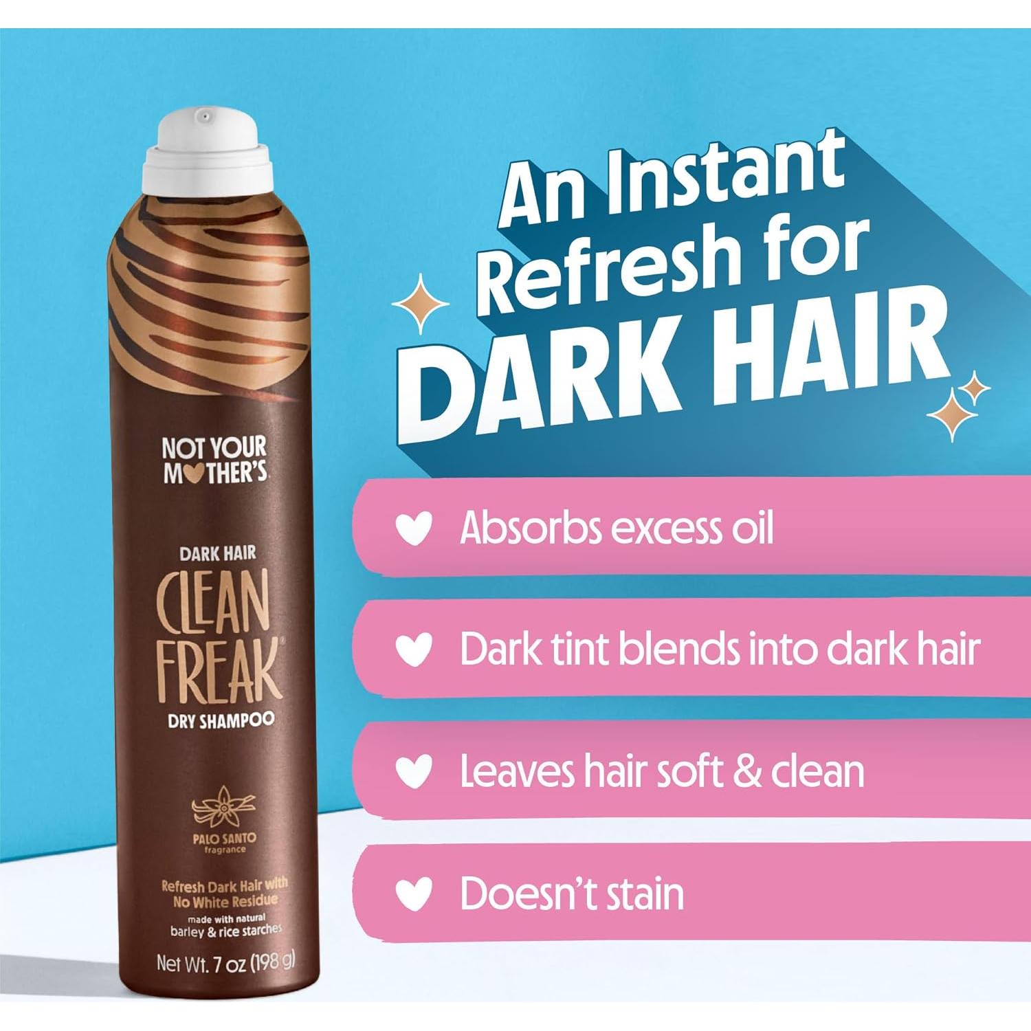 Champú Seco No Eres Tu Madre para Cabello Oscuro - 2x198g