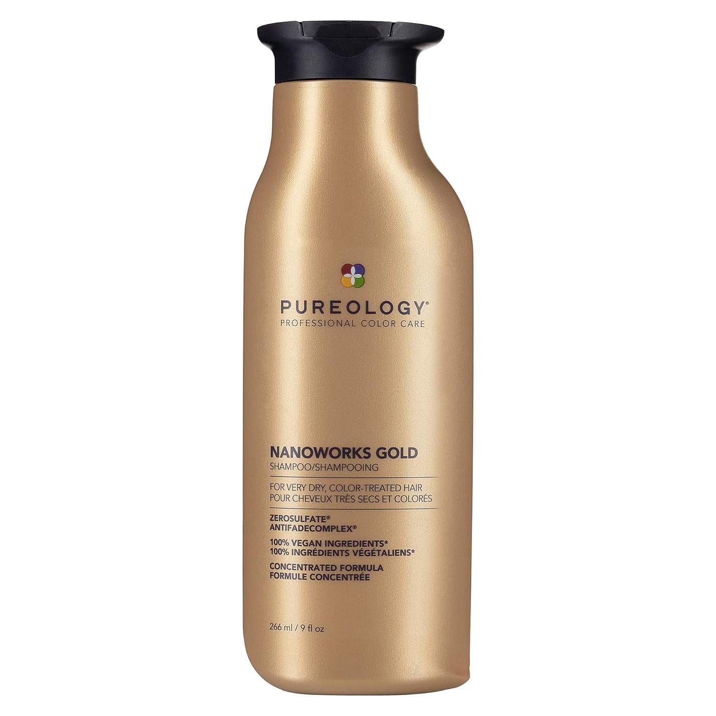 Champú Pureology Nanoworks Gold 266 ml - Cabello Seco y Tratado