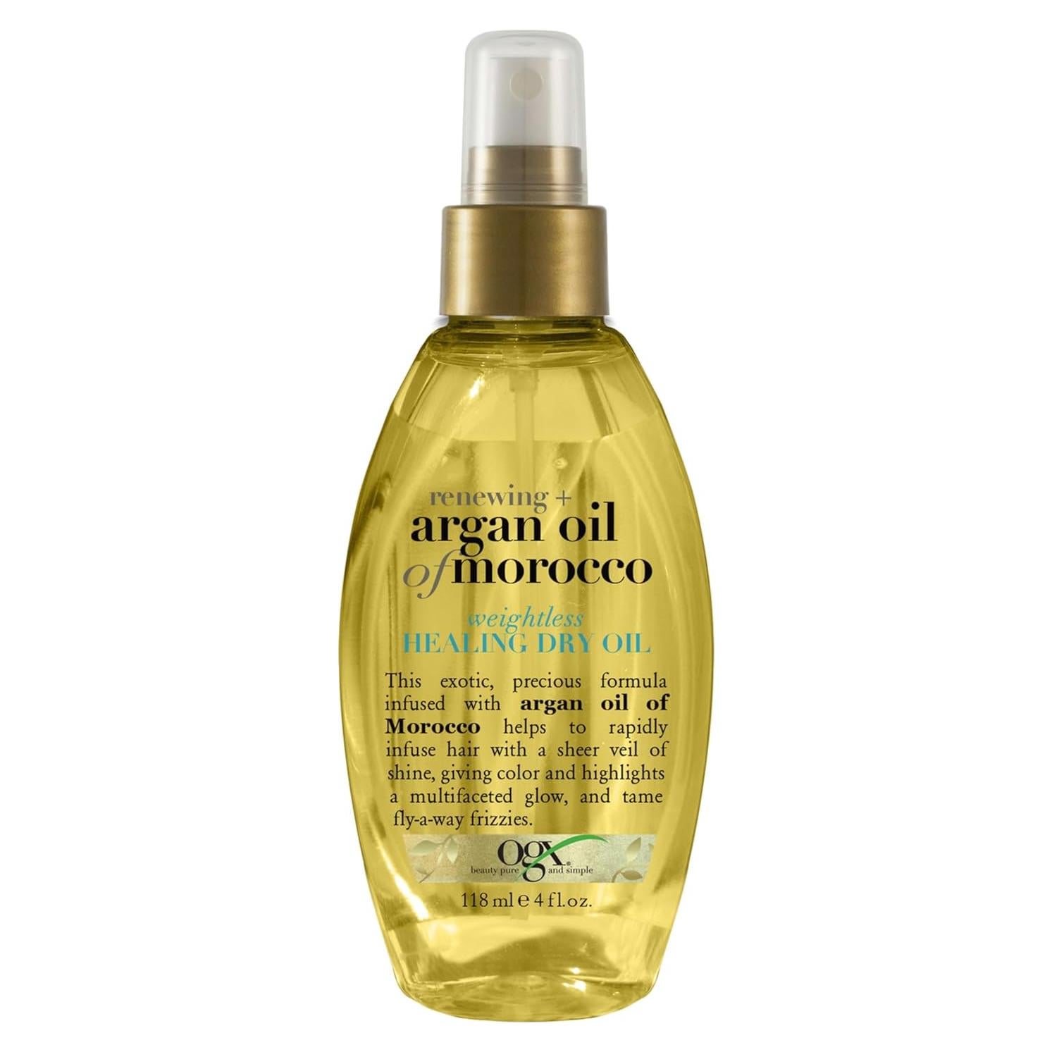 Spray Seco de Aceite de Argán OGX 118 ml - Control de Frizz