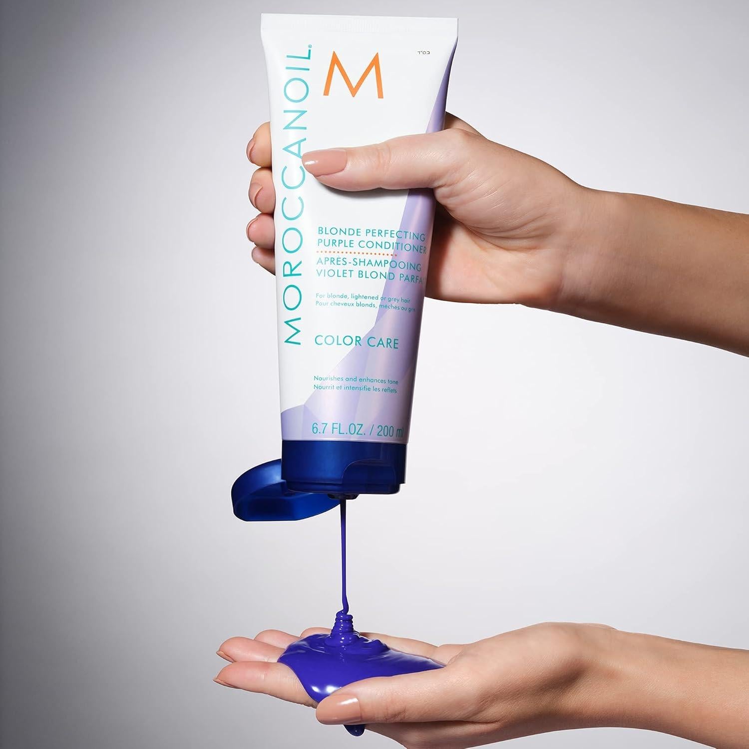 Acondicionador Moroccanoil Perfecting Purple 198.5 ml Rubias