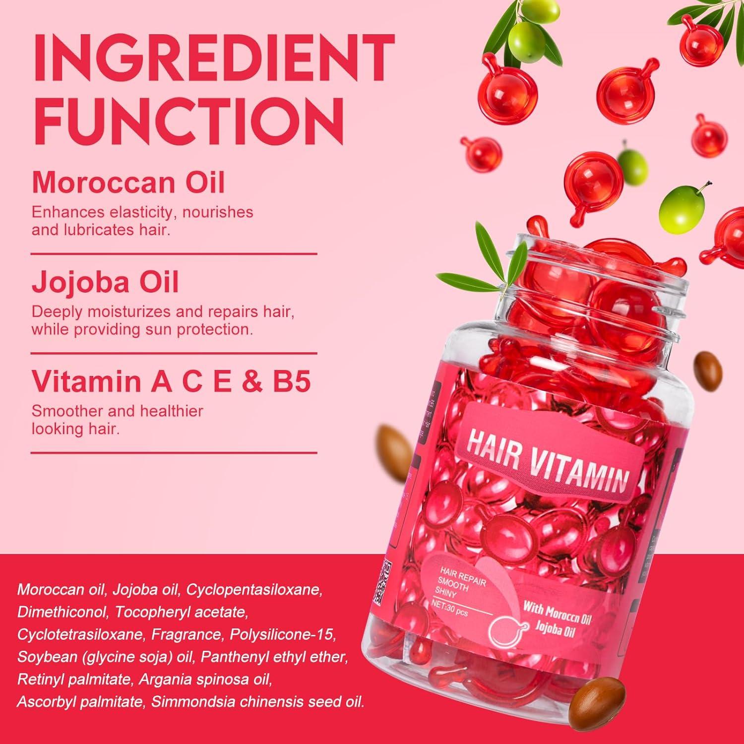 Cápsulas de Tratamiento Capilar WAONIQ 30 Unidades Aceite de Marruecos