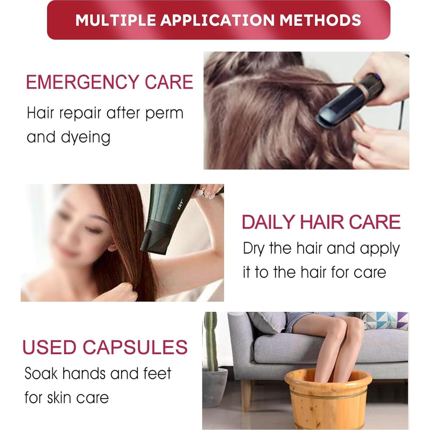 Cápsulas de Tratamiento Capilar WAONIQ 30 Unidades Aceite de Marruecos