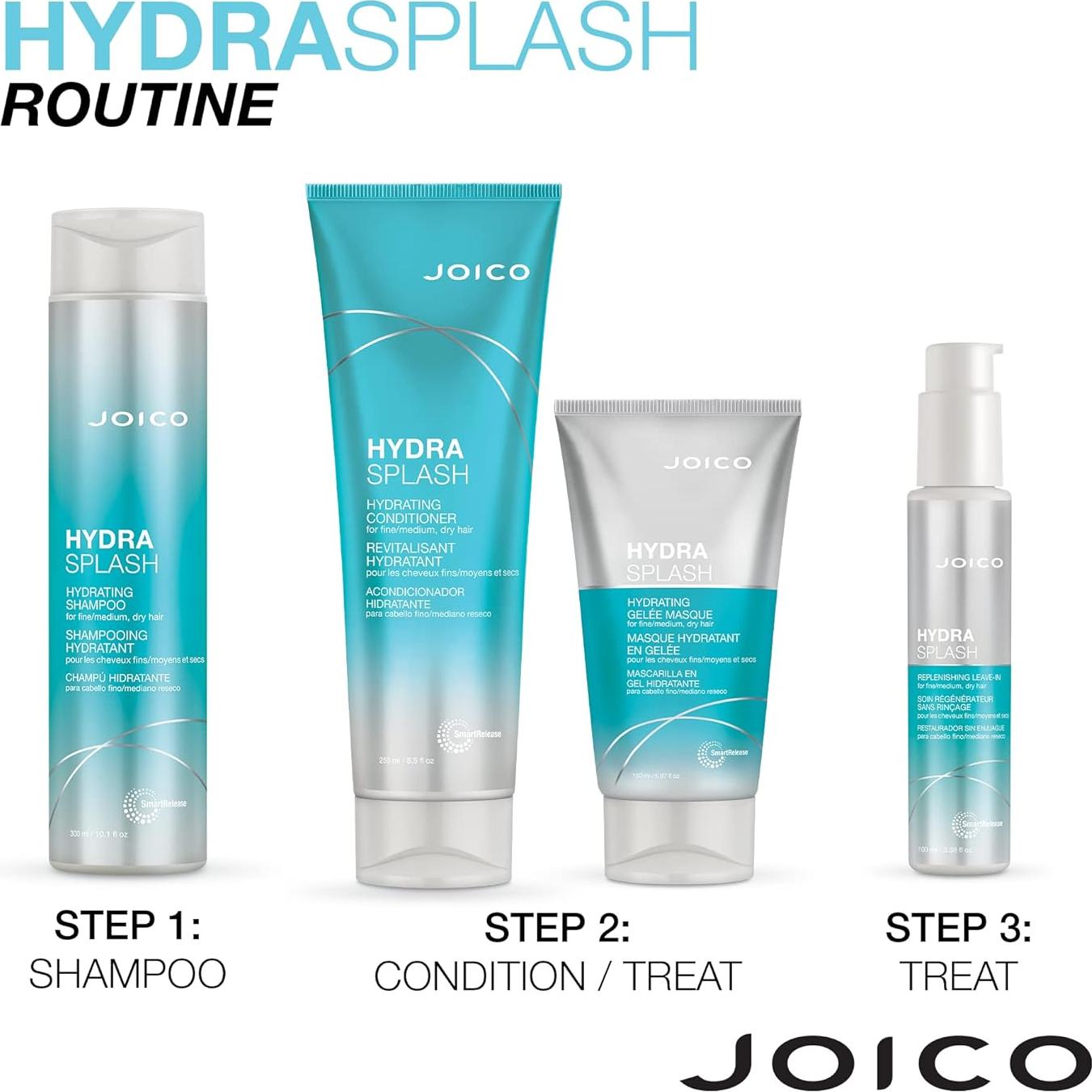 Conjunto Champú y Acondicionador Joico HydraSplash 300ml
