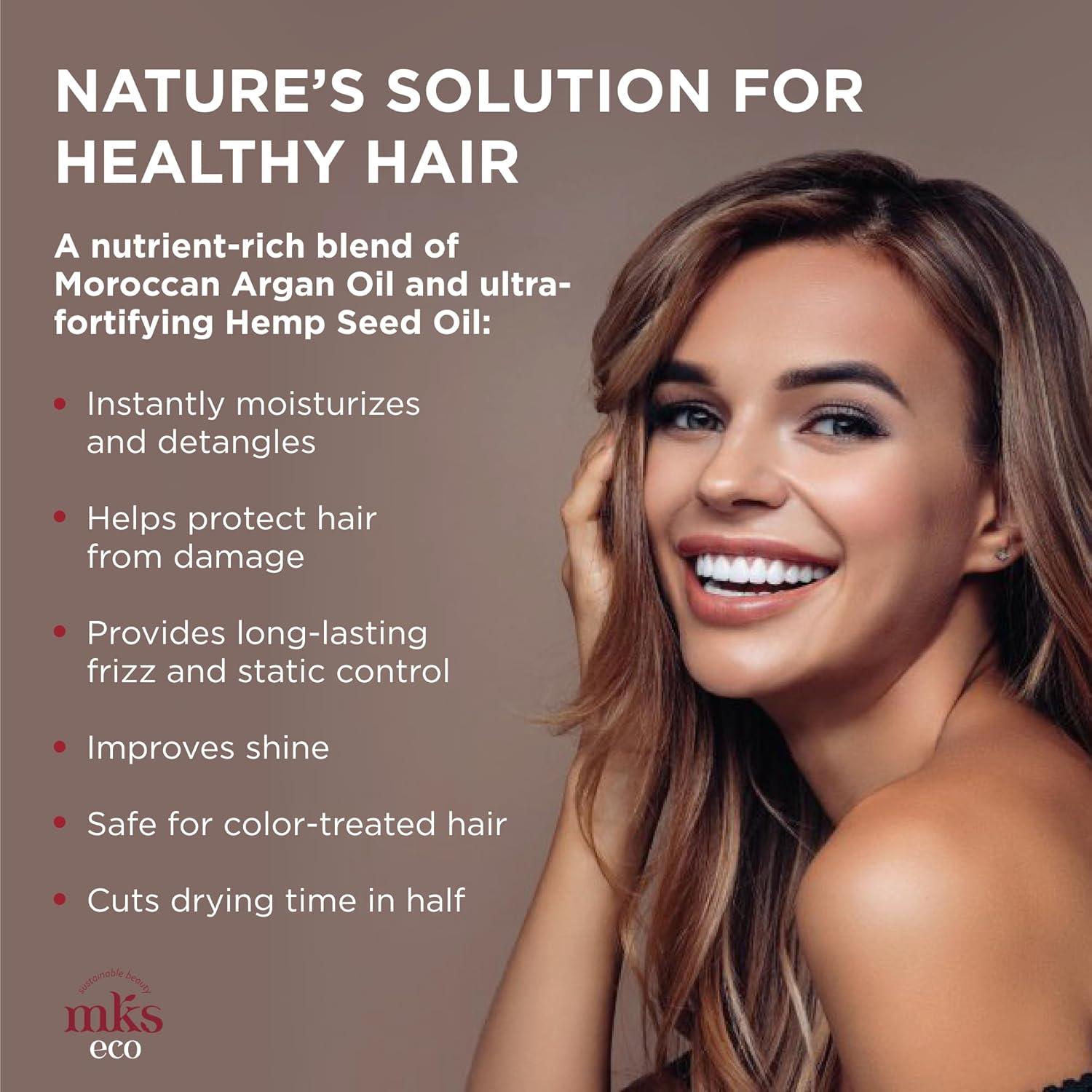MKS eco X - Tratamiento sin enjuague 118 ml - Aceite de argán