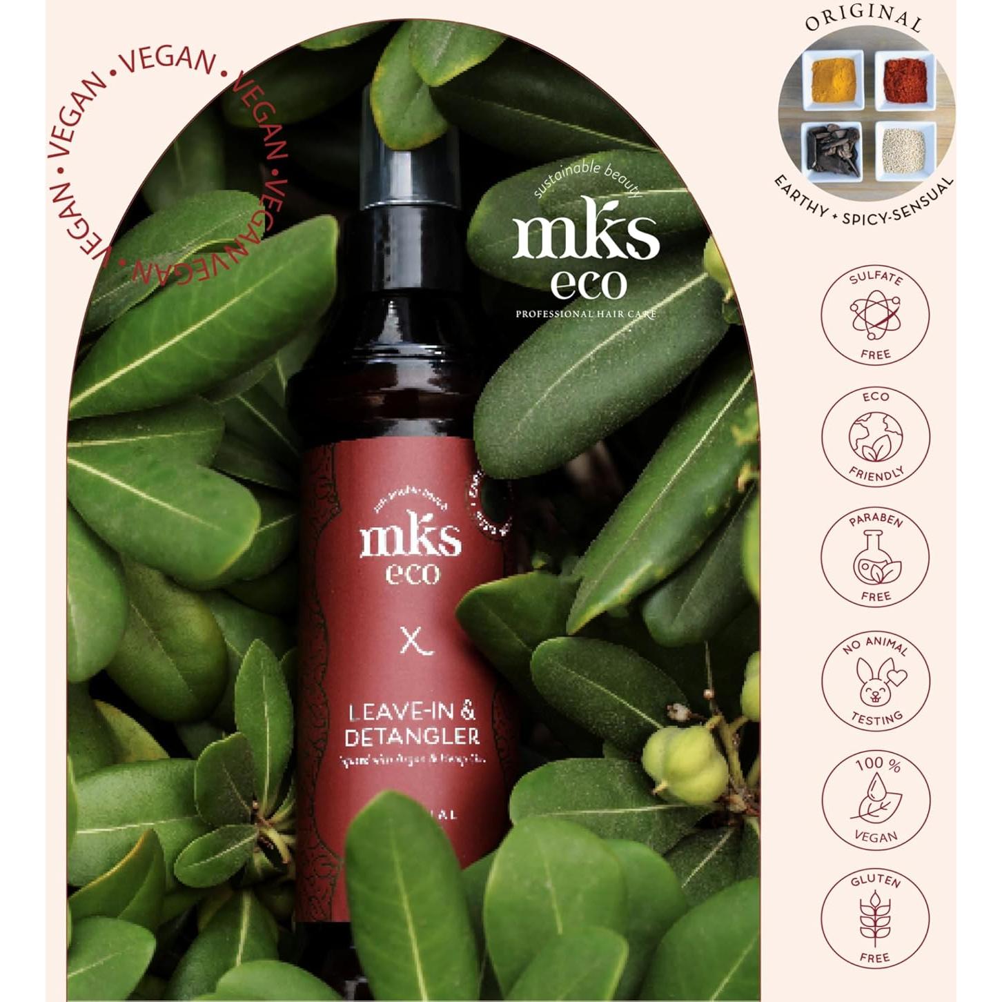 MKS eco X - Tratamiento sin enjuague 118 ml - Aceite de argán