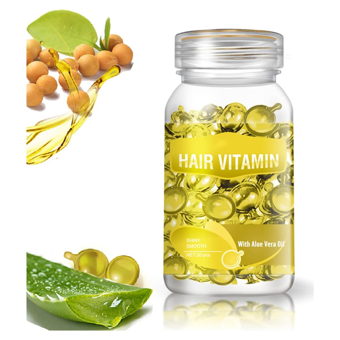 Cápsulas de Suero de Vitamina para Cabello Gowwim - 30 PCS