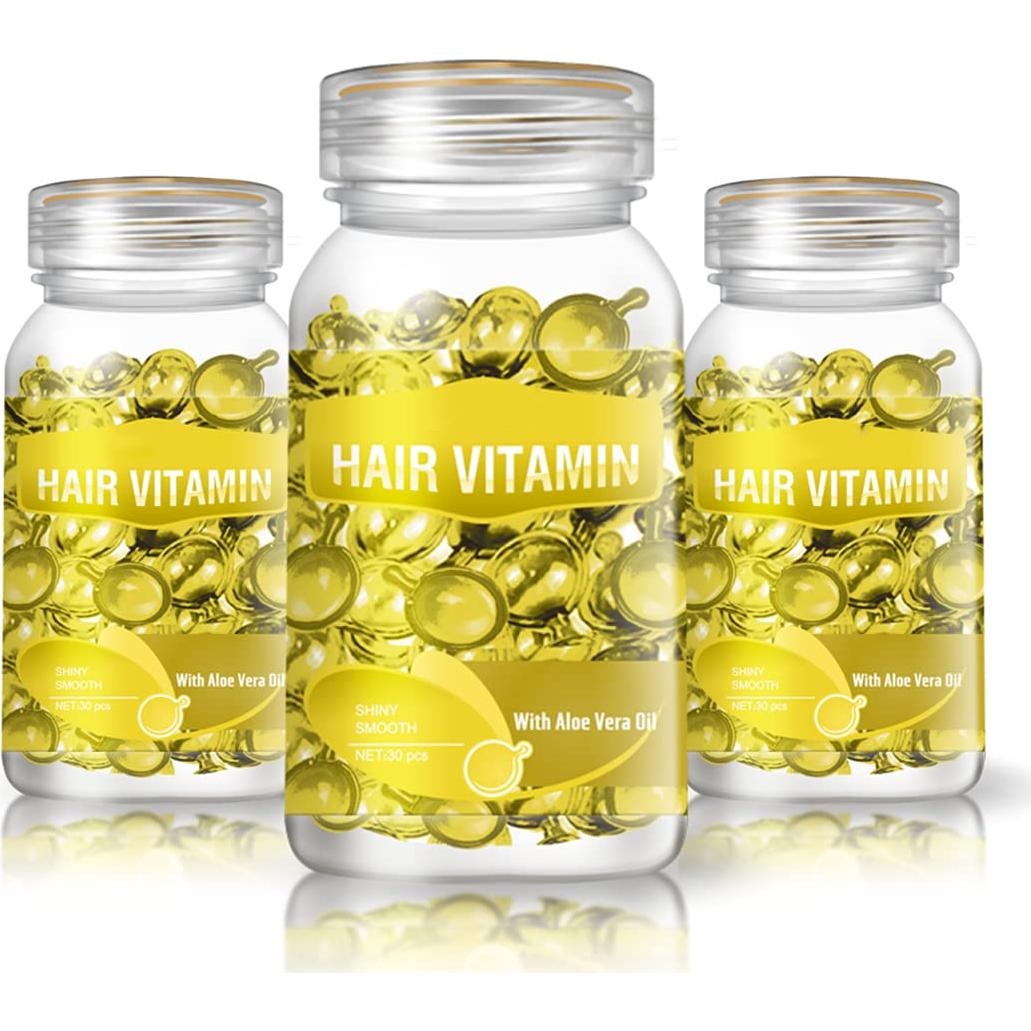 Cápsulas de Suero de Vitamina para Cabello Gowwim - 30 PCS