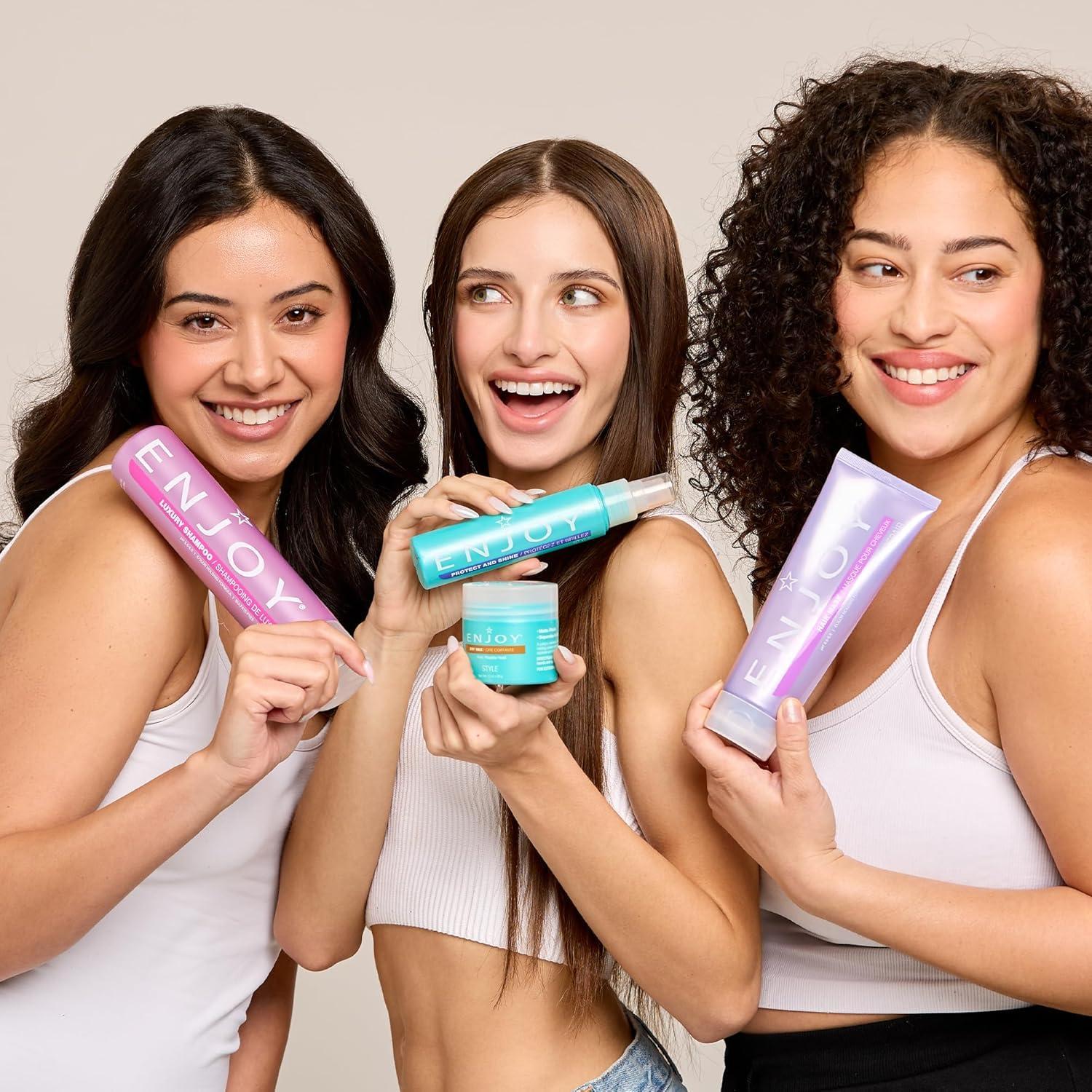 Aceite Tratamiento Enjoy para Cabello y Piel 96.39 g - Hidratación Ligera