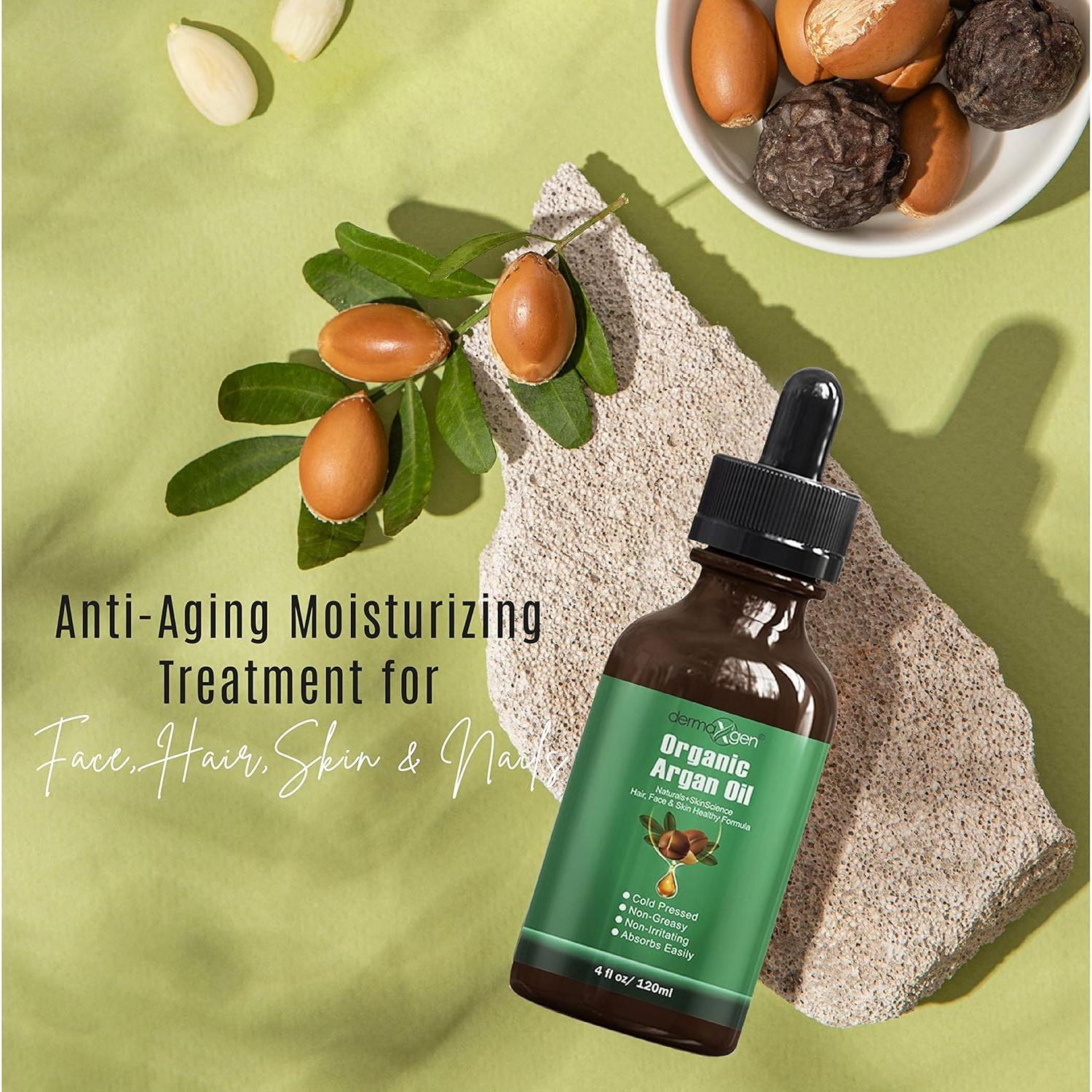 Aceite de Argán 100% Orgánico Marroquí 118 ml - Antienvejecimiento