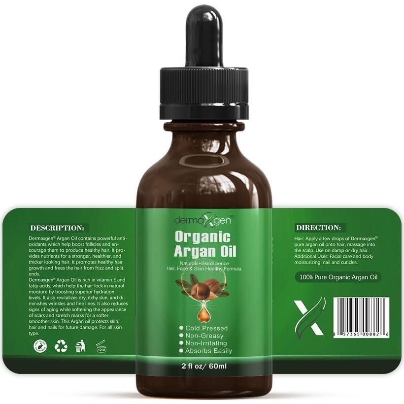 Aceite de Argán 100% Orgánico Marroquí 118 ml - Antienvejecimiento