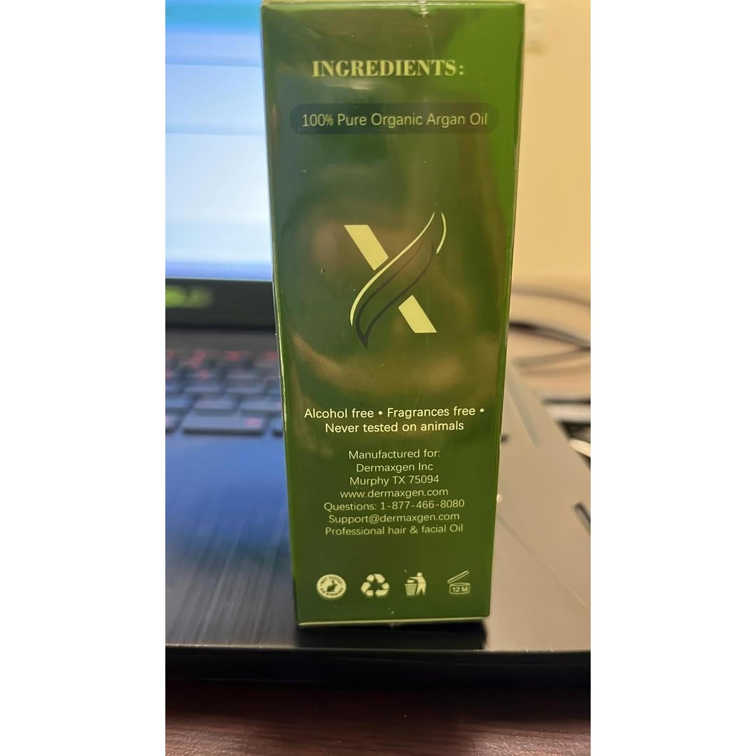 Aceite de Argán 100% Orgánico Marroquí 118 ml - Antienvejecimiento